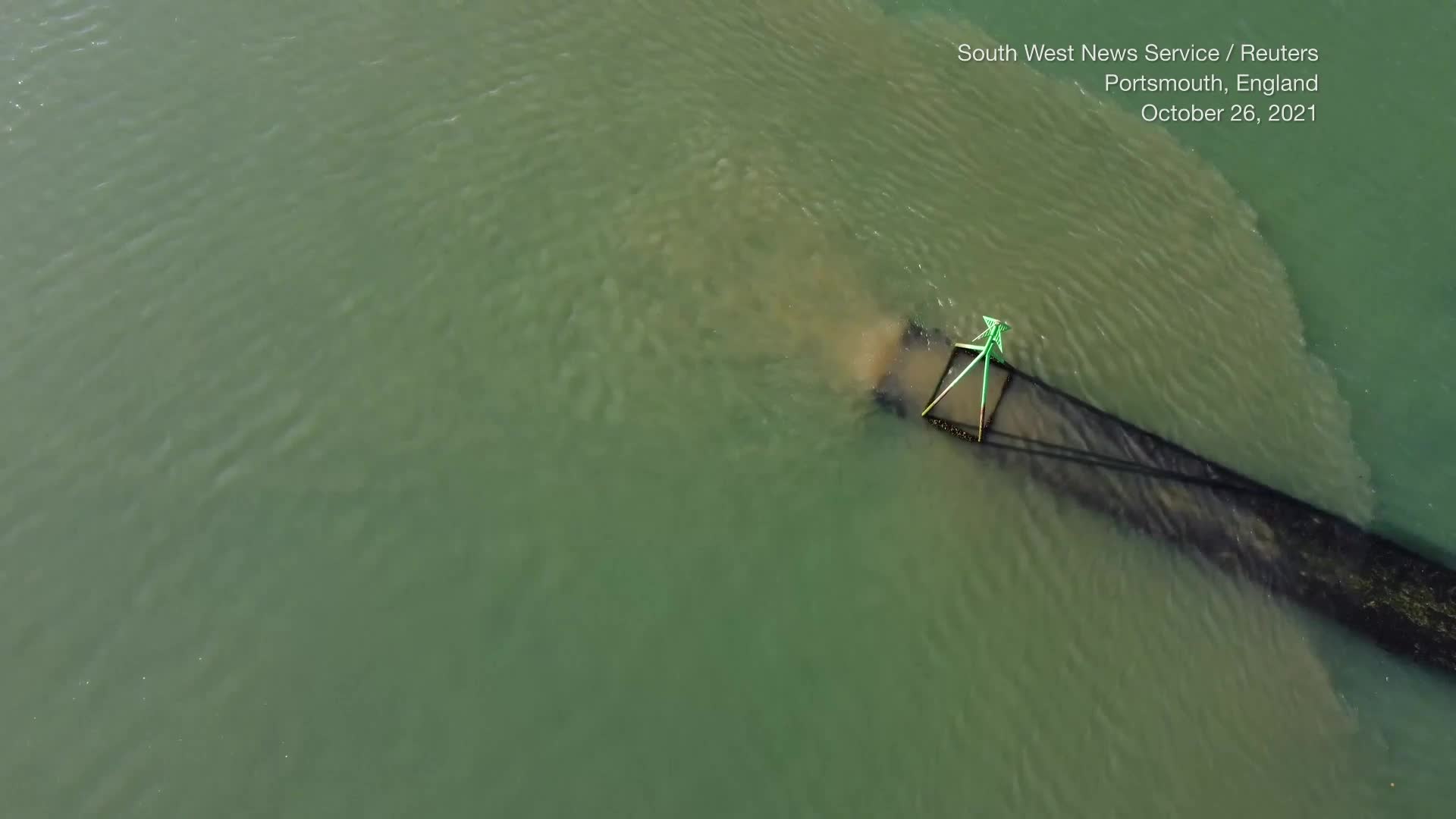 Treatment Plant Dumps Sewage into English Channel During Storm