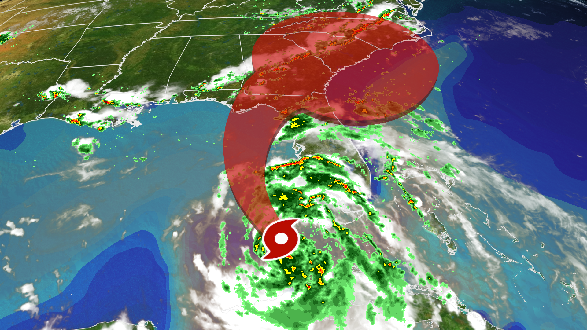 Tropical Storm Debby Forms In The Gulf
