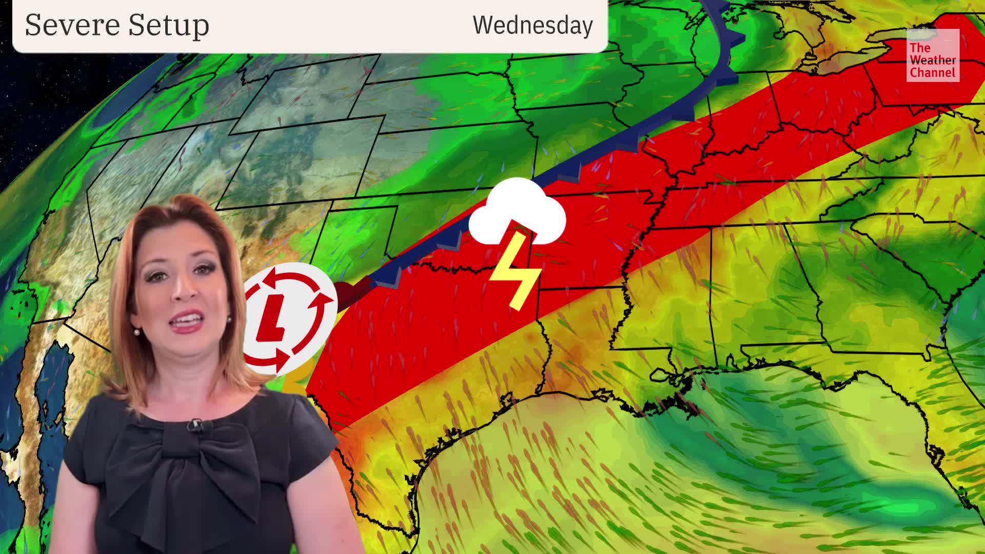 Two Rounds Of Severe Storms Through Midweek