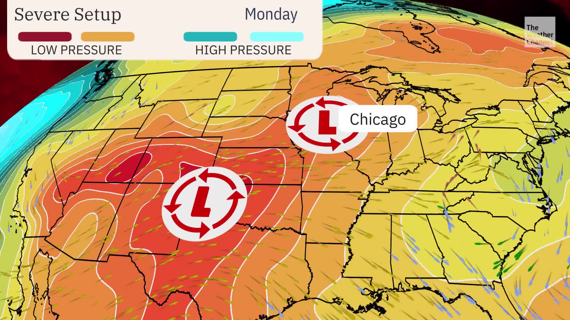Two Rounds Of Severe Storms Will Start The Week In Chicago