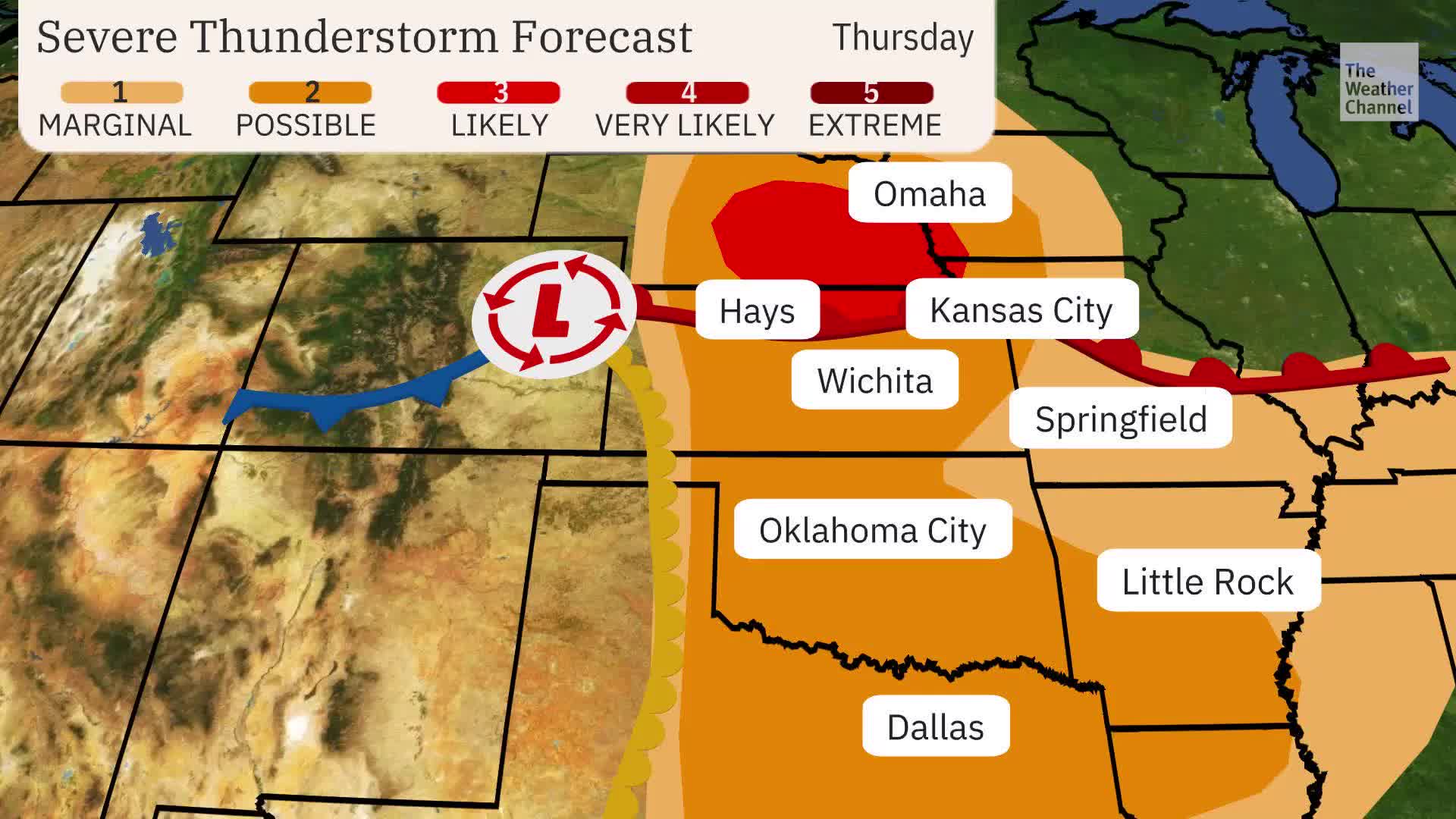 Two Rounds Of Severe Weather Expected In The Plains
