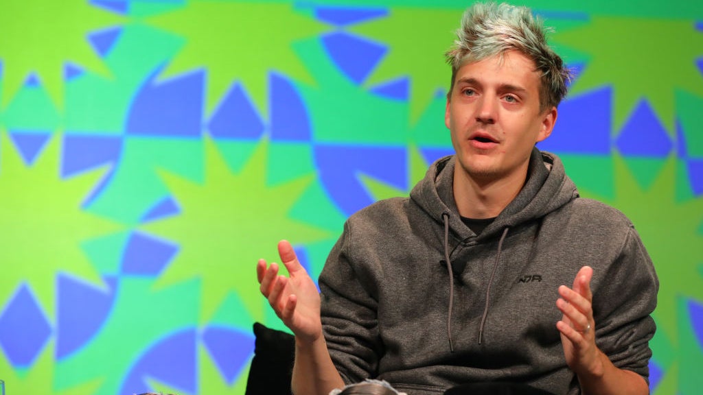 Tyler Blevins speaks onstage at 'Beyond Gaming Ninja on the Future of Entertainment' during the 2022 SXSW Conference and Festivals at Austin Convention Center on March 11, 2022 in Austin, Texas. 