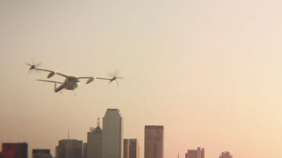 Uber Announces Planned Aerial Taxi Service