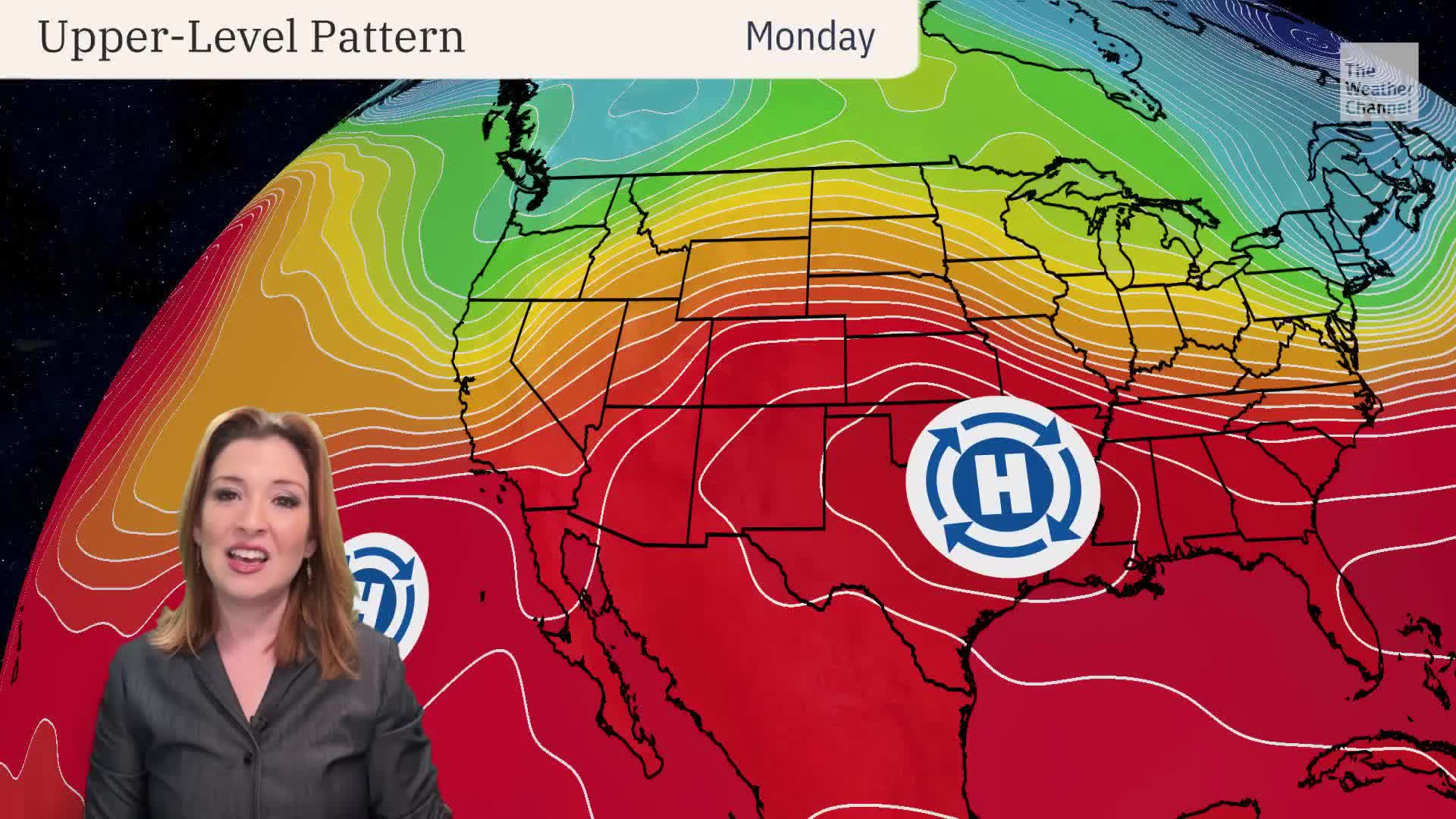 Upper Ridge Directs Storm, Flood Threat Over Central US