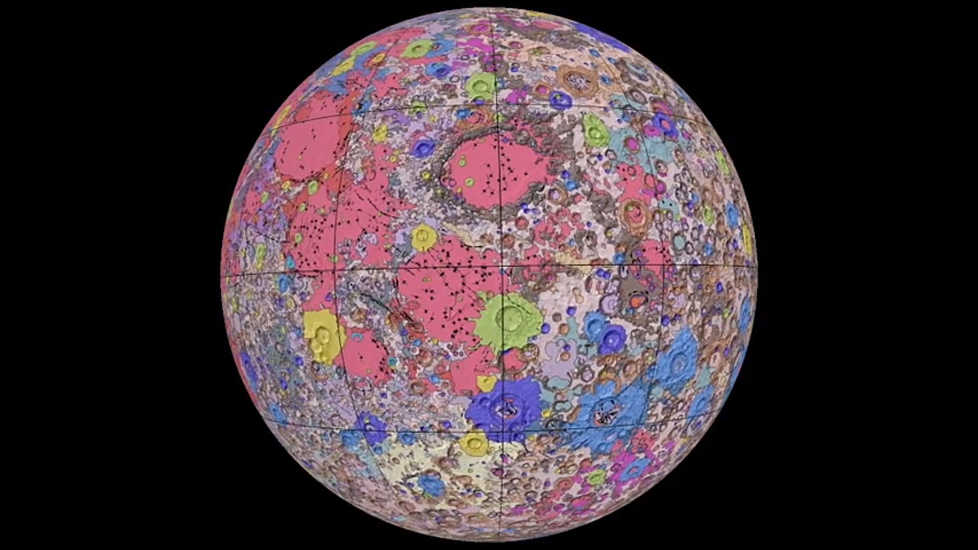 USGS Releases First-Ever Map of Moon’s Entire Surface