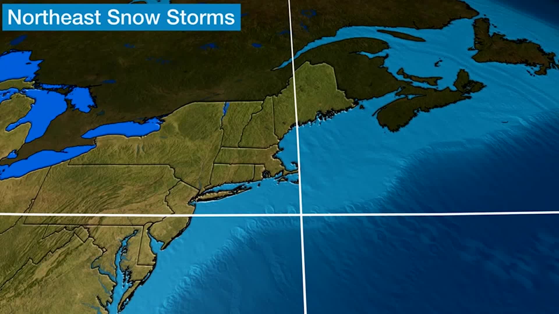 Using An Atlantic Ocean Benchmark To Forecast Northeast Snowfall