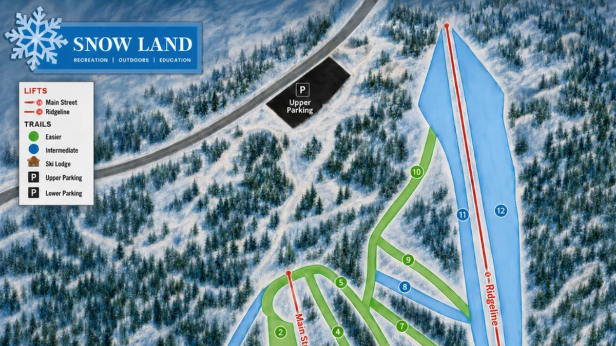Utah's new ski area unveils trail map, lift tickets are just $20 this season