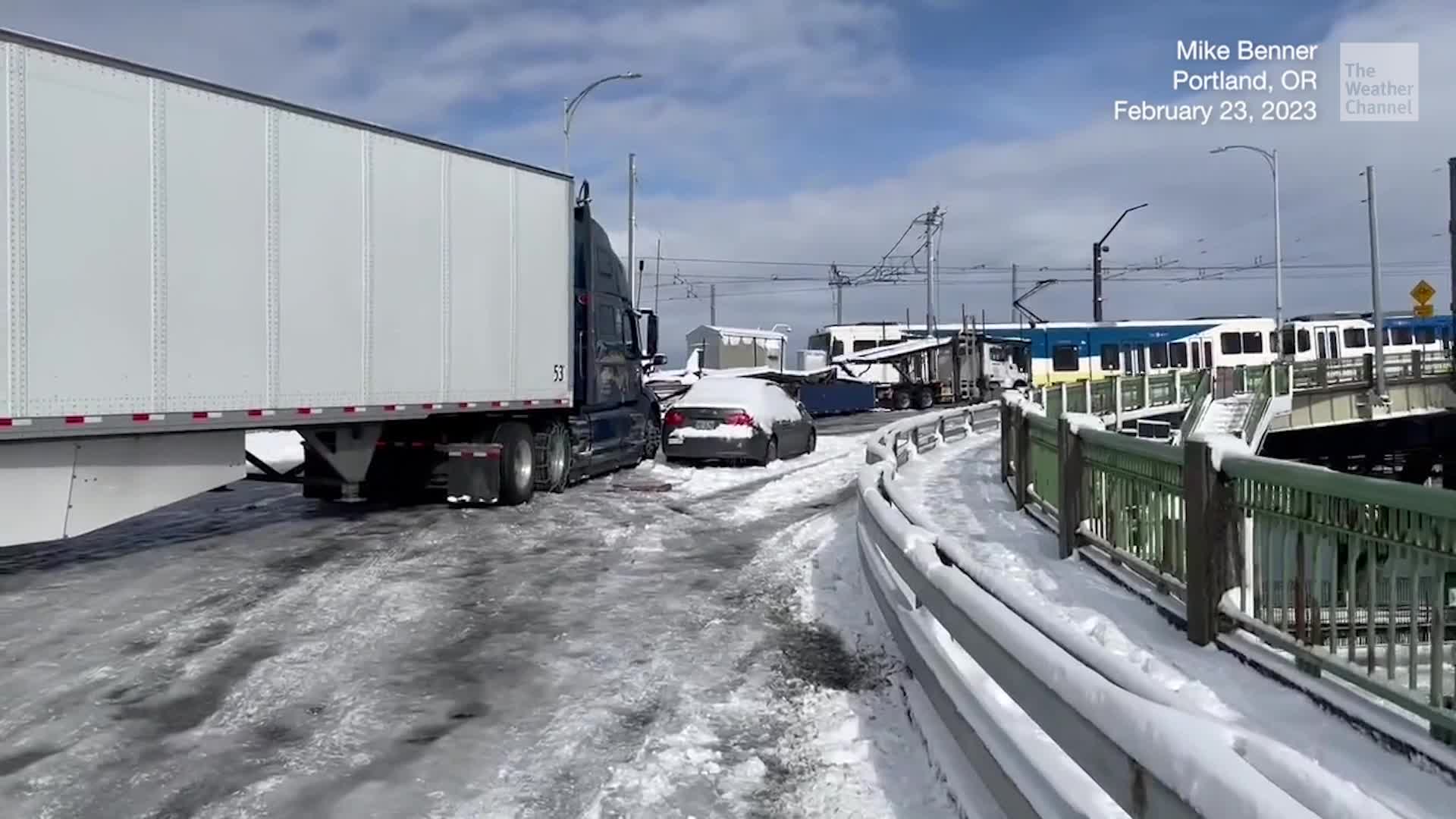 Vehicles Abandoned, Dangerous Travel Conditions In Wake Of Winter Storm Piper