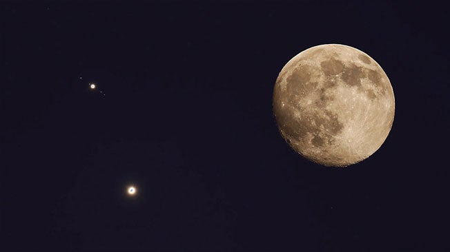 Venus and Jupiter to Meet in the Sky