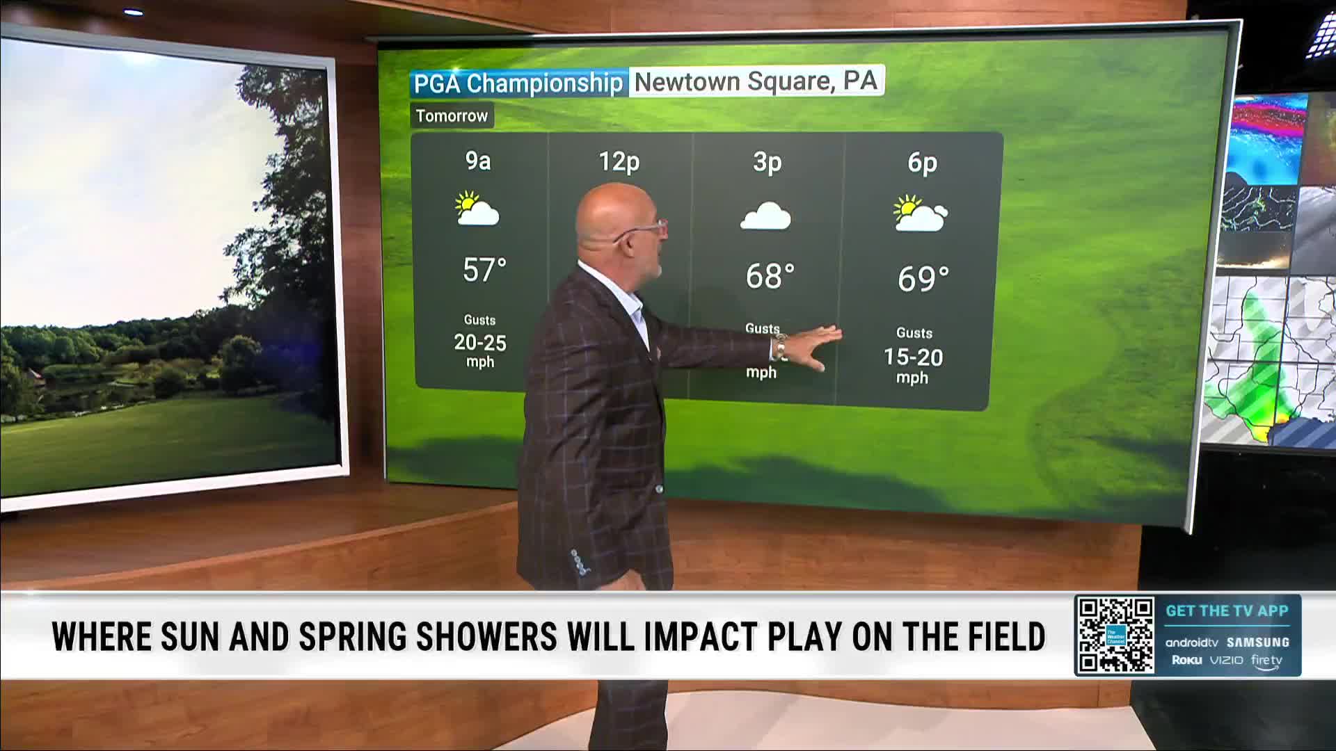 PGA Championship Weather Forecast: Warming Up This Weekend