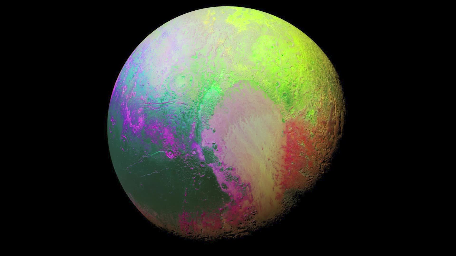Viral Photo Of 'Rainbow' Surface Of Pluto