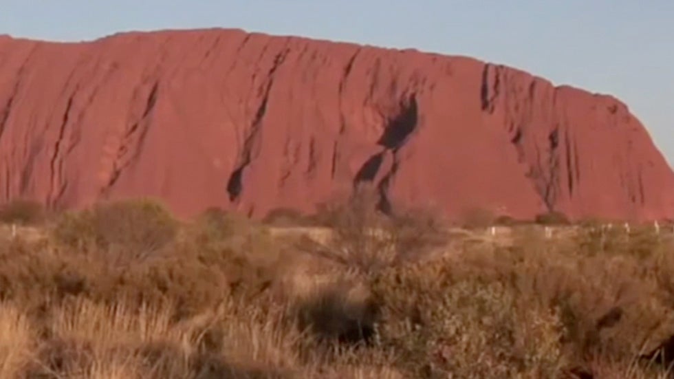 Visitors Banned From Climbing Ayers Rock