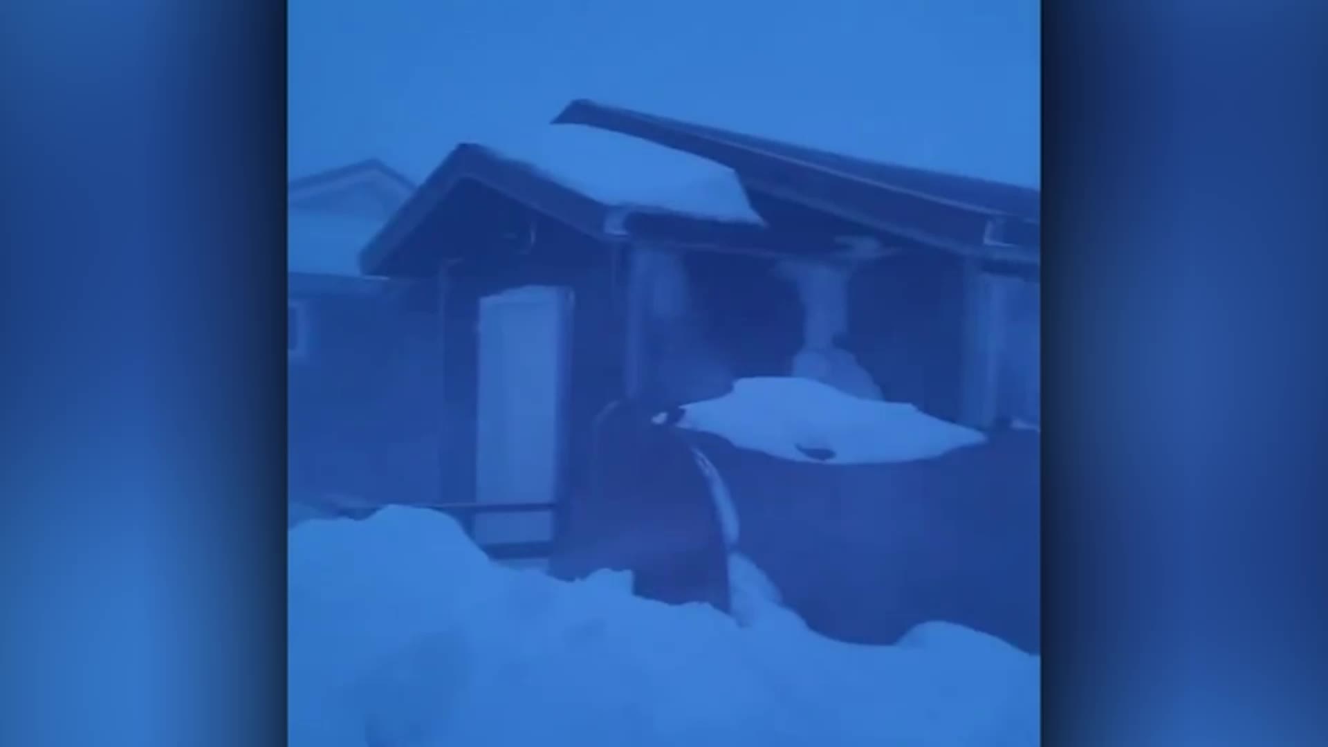 Watch Blinding Blizzard Move Through Remote Alaska Town