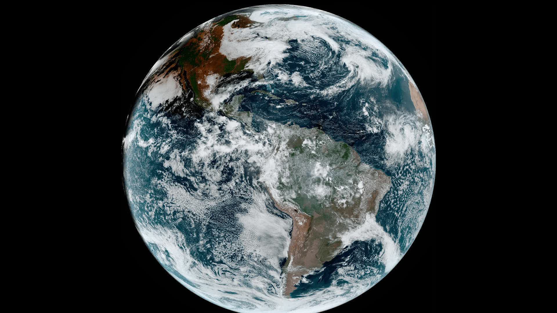Watch Eclipse Move Across The Western U.S. On Satellite