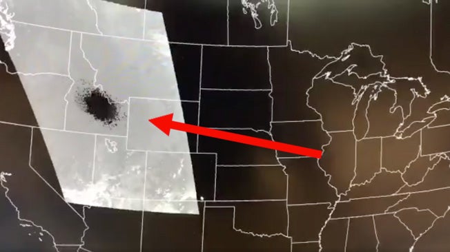 Watch Eclipse Races Across US from Space