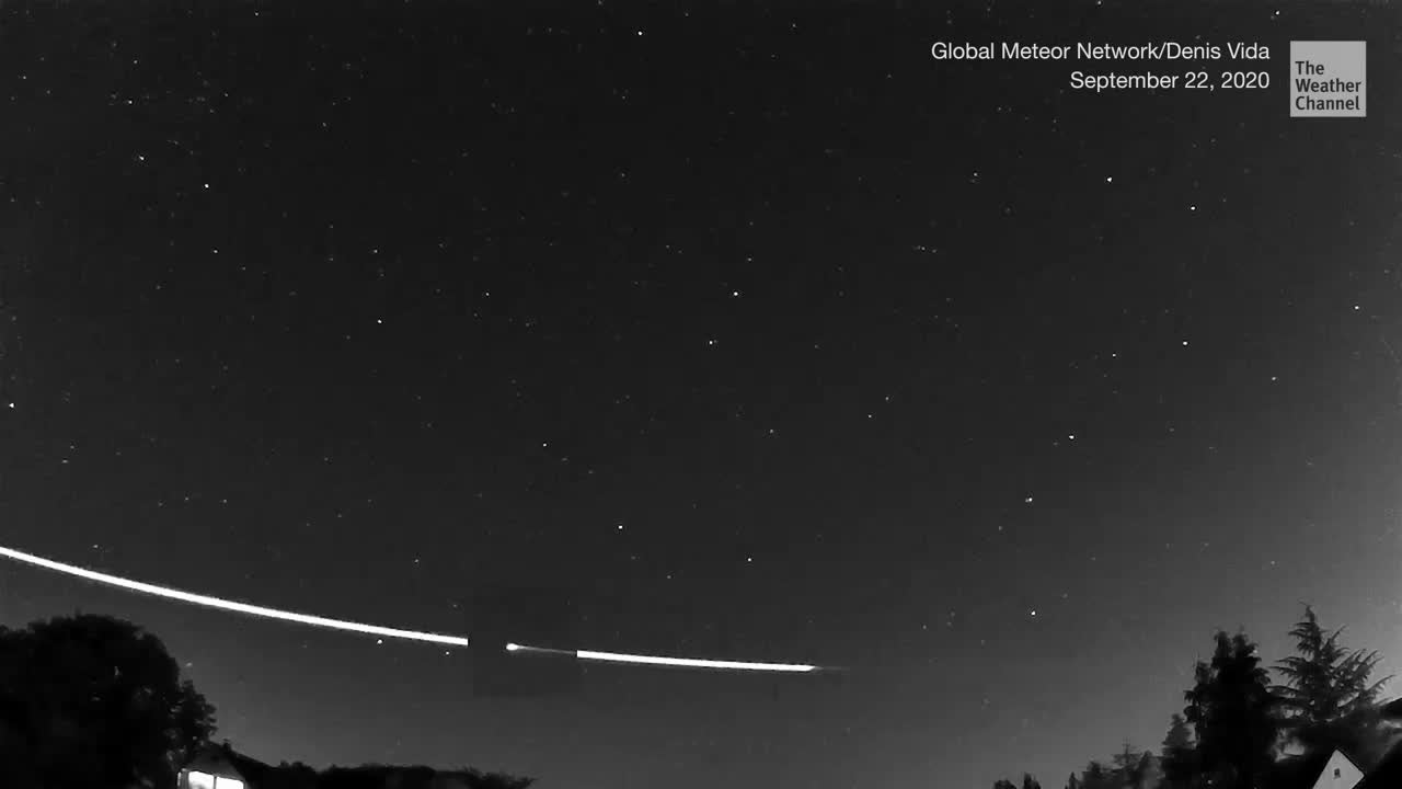 Watch Meteoroid Bounce Back Into Space