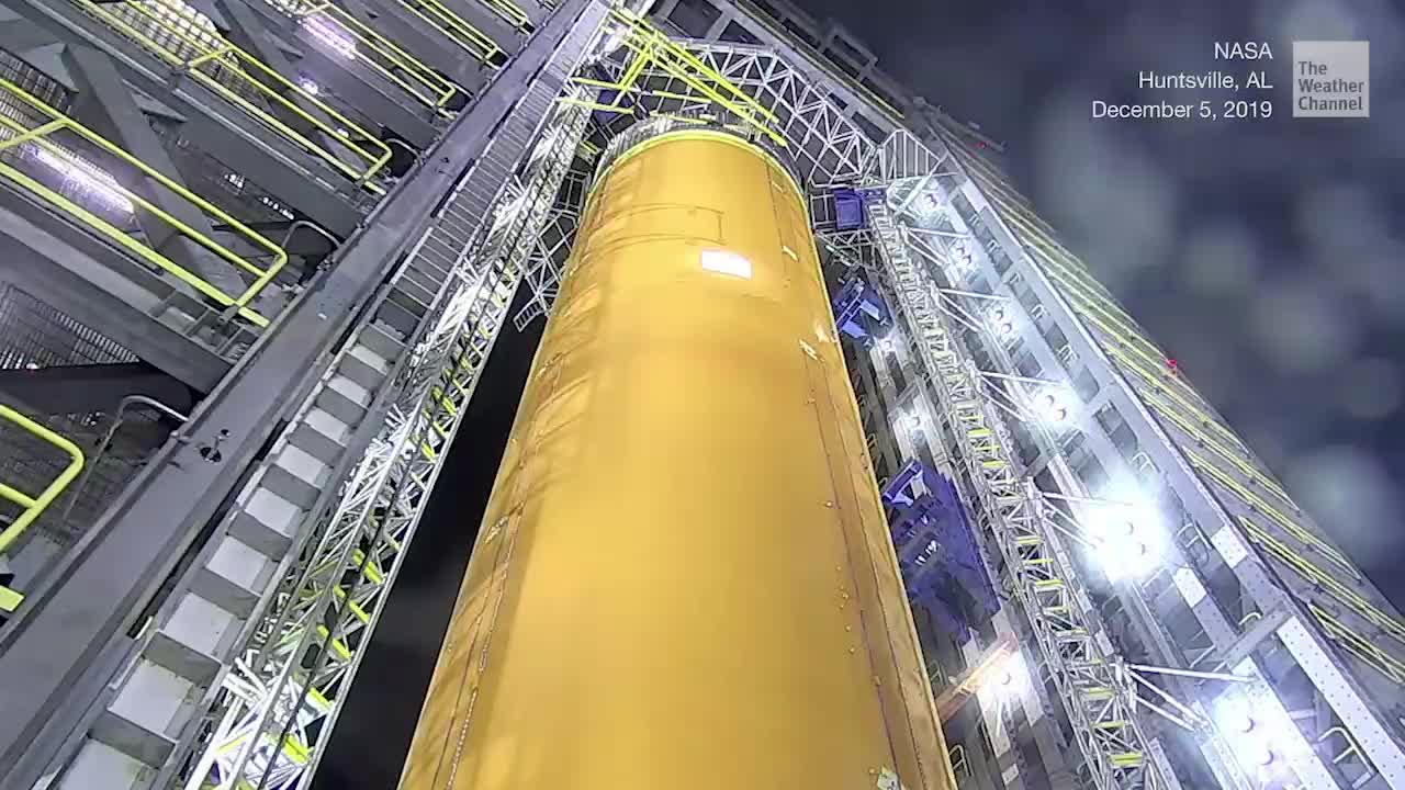 Watch NASA Fuel Tank Explode