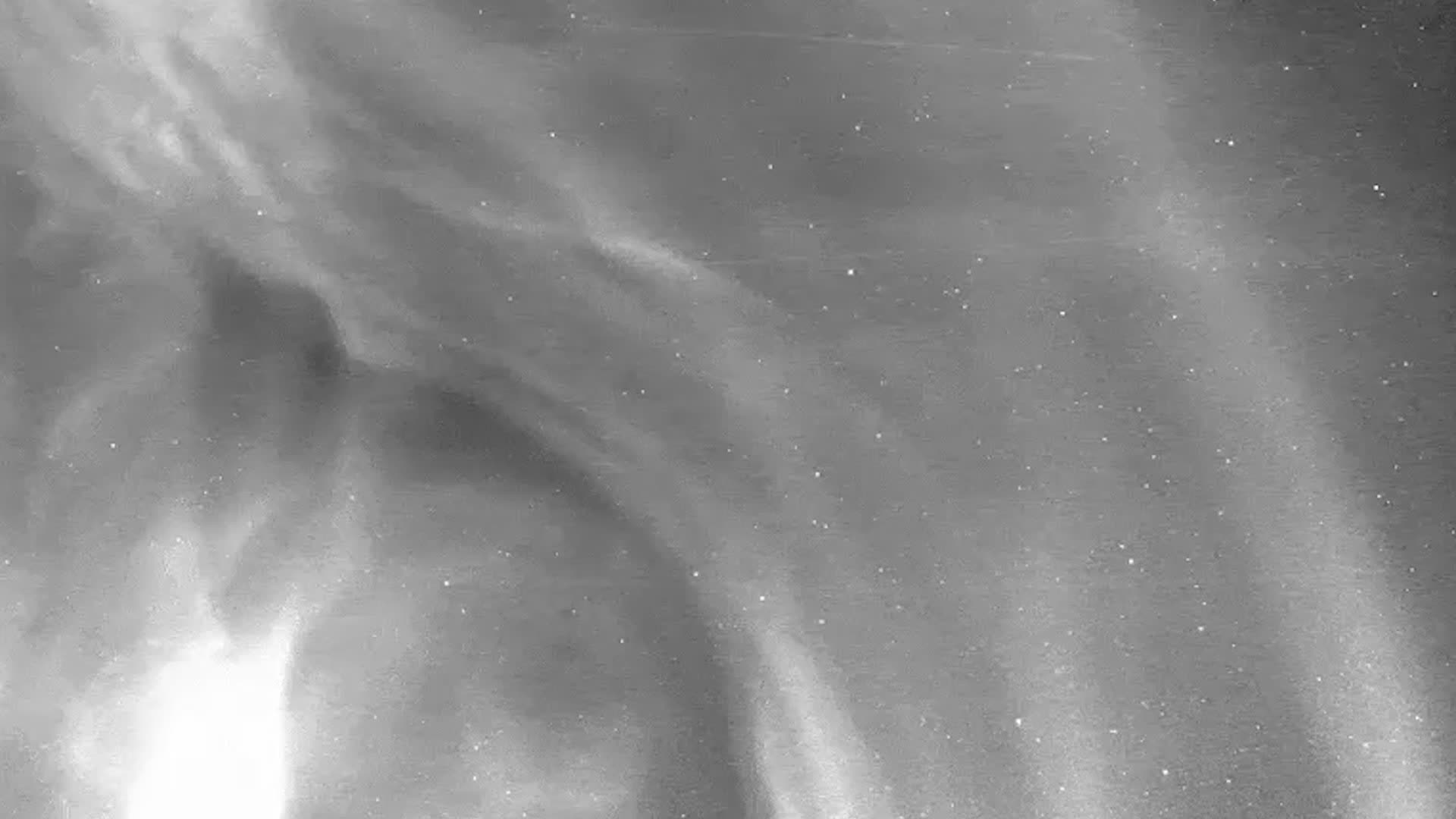 Watch: NASA Probe Flies Through Solar Eruption