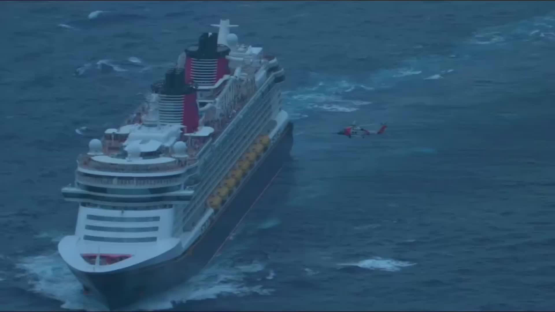 Watch Rescue Of Pregnant Woman From Disney Cruise Ship