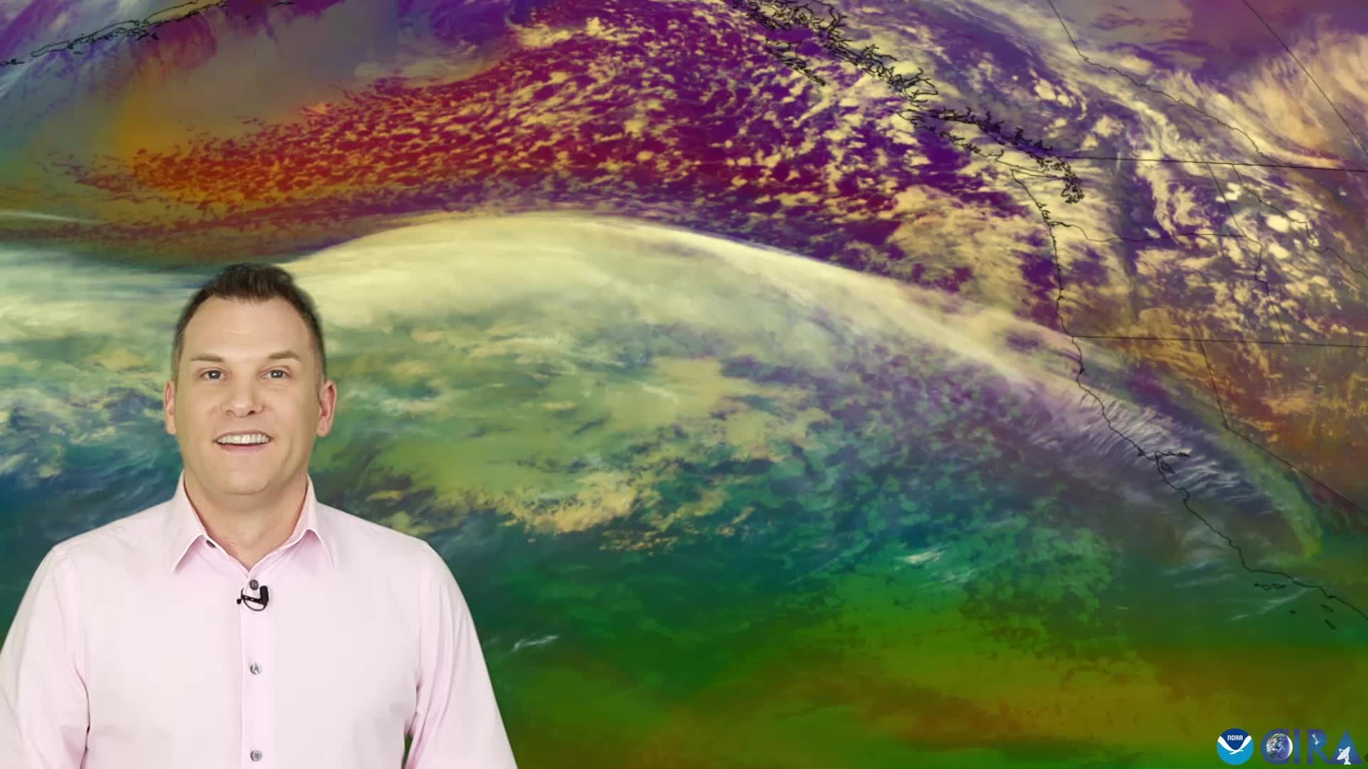 Watch The Birth Of A Bomb Cyclone On Satellite