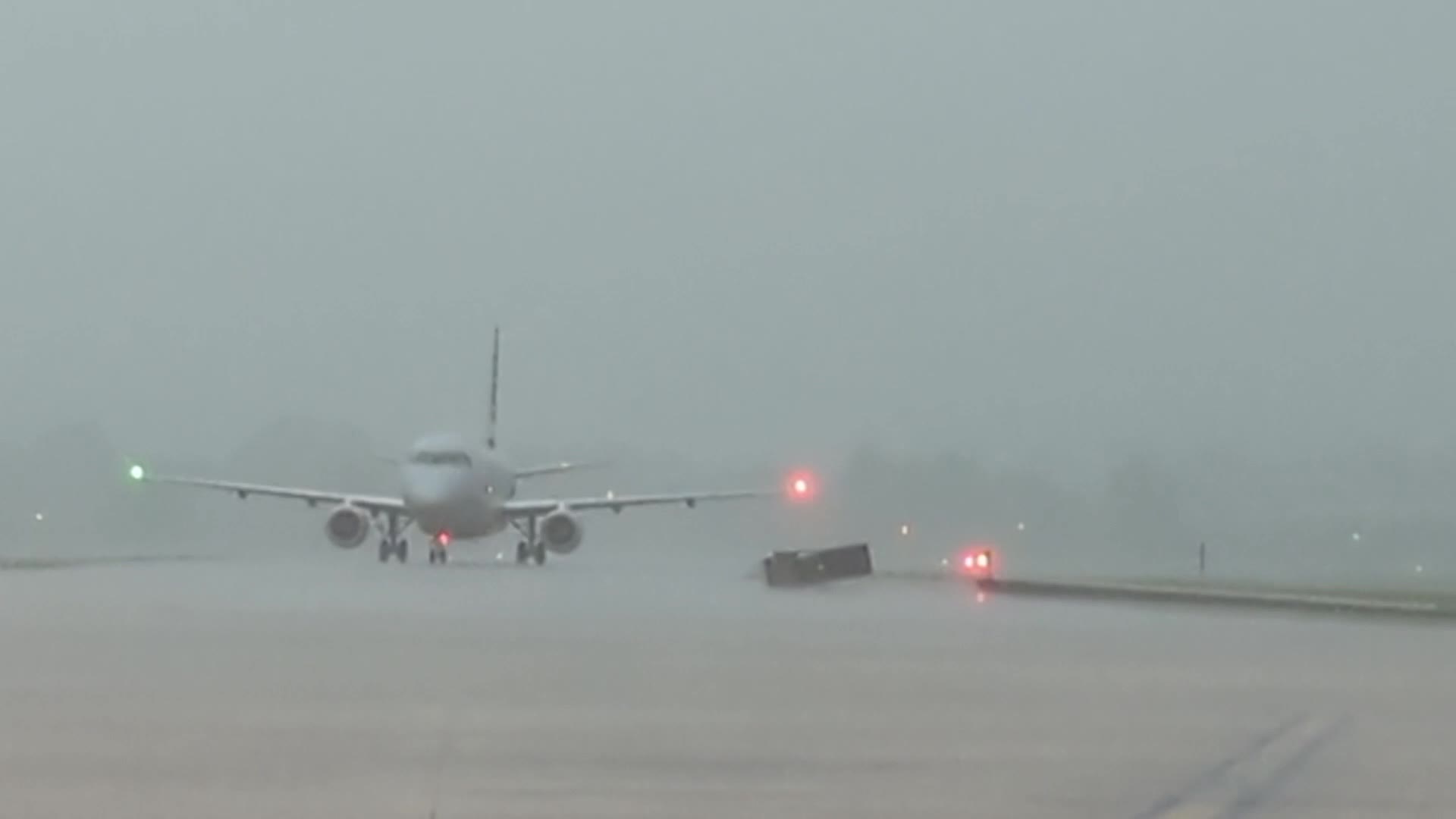 Watch The Moment Plane Gets Struck By Lightning