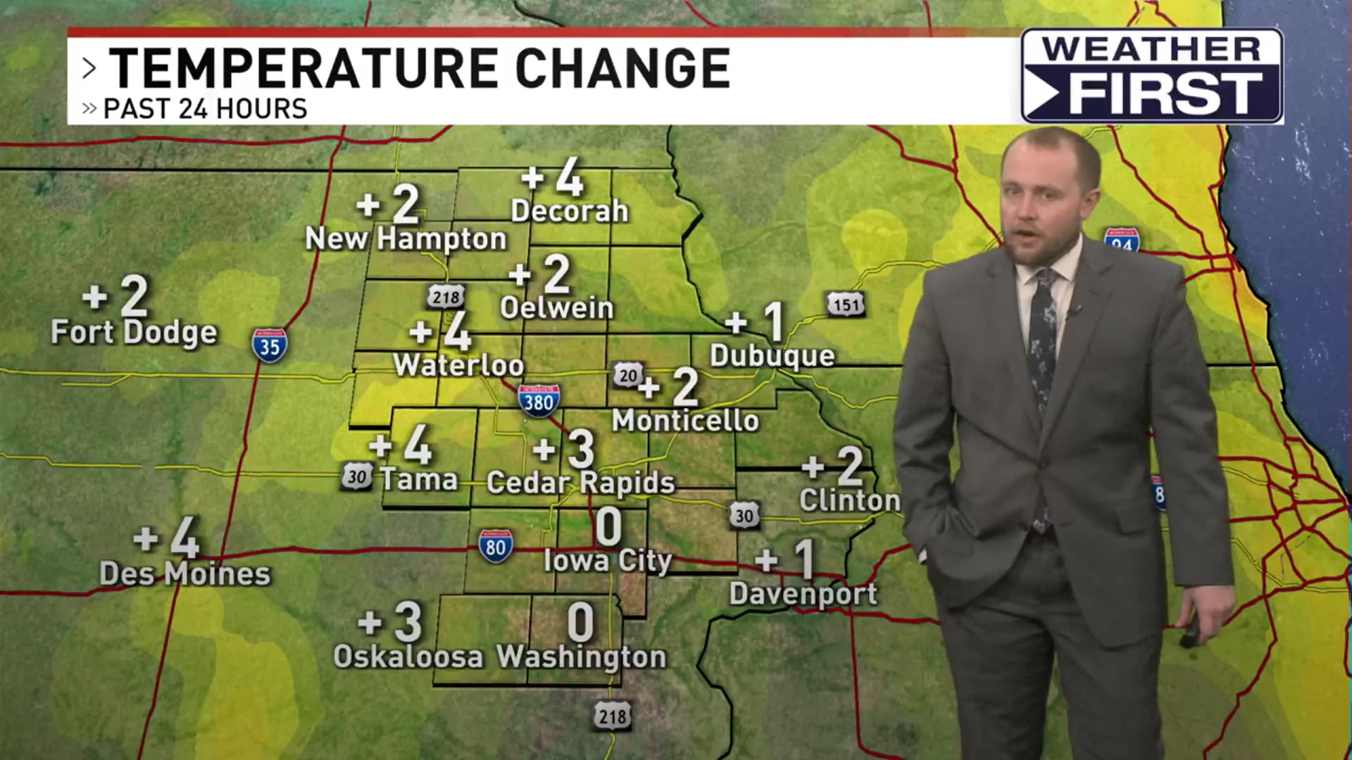 Iowa weather: Mostly sunny, storms late Wednesday &mdash; July 8, 2026