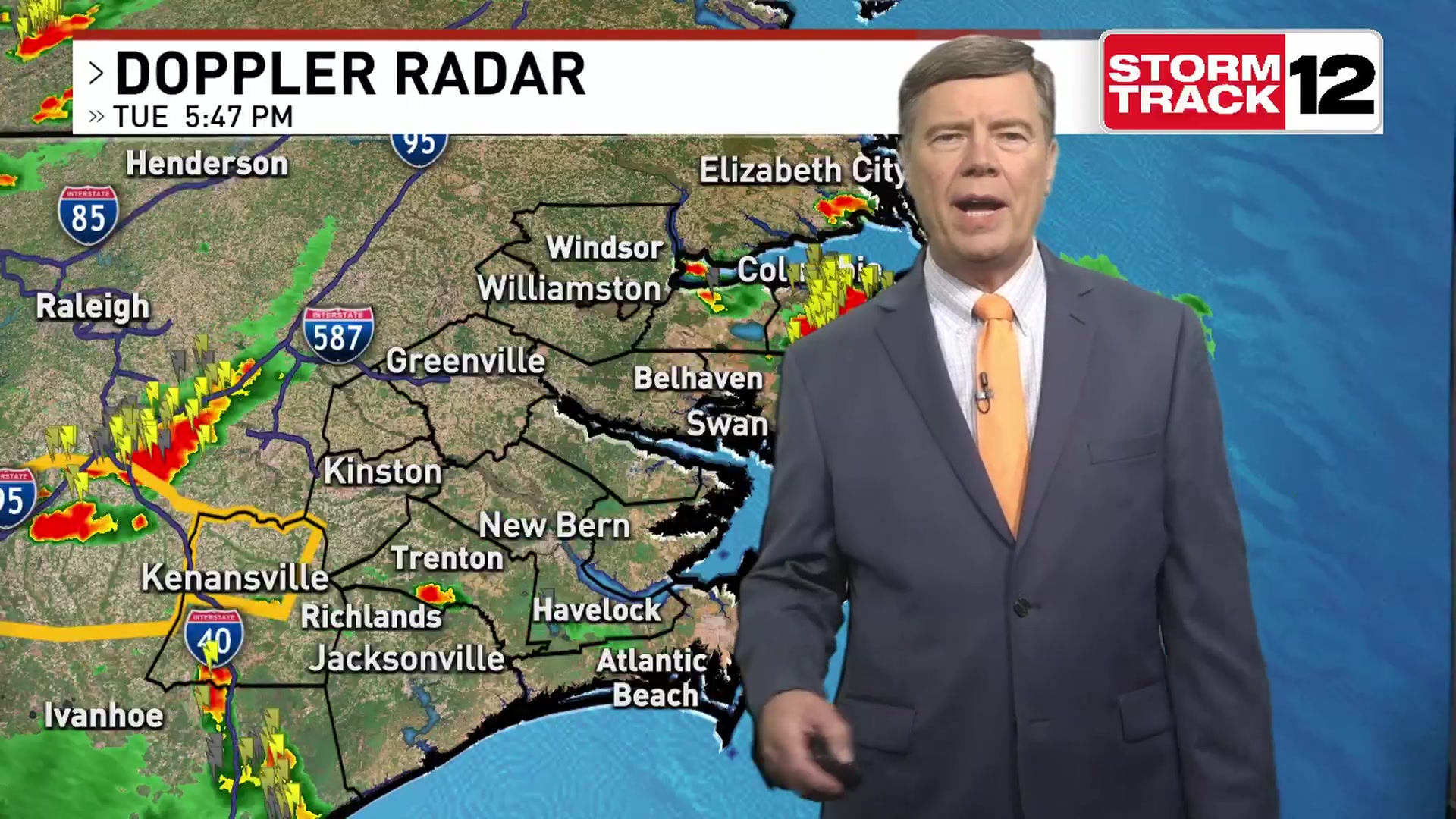 Eastern Carolina weather: Heat, thunderstorms and severe storms possible &mdash; July 8, 2026
