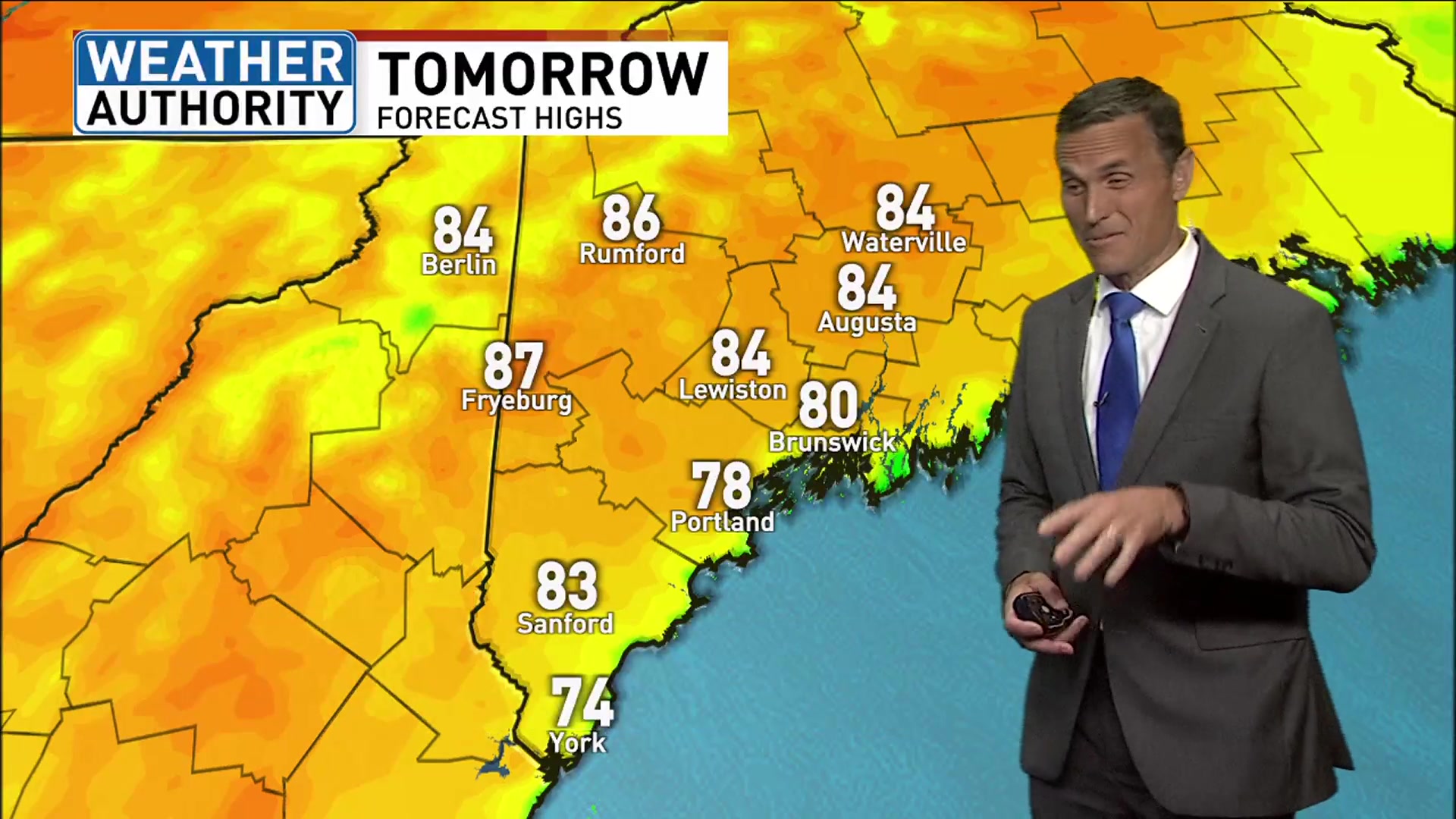 Maine weather: Warmer temps, humidity and thunderstorm chances &mdash; July 8, 2026