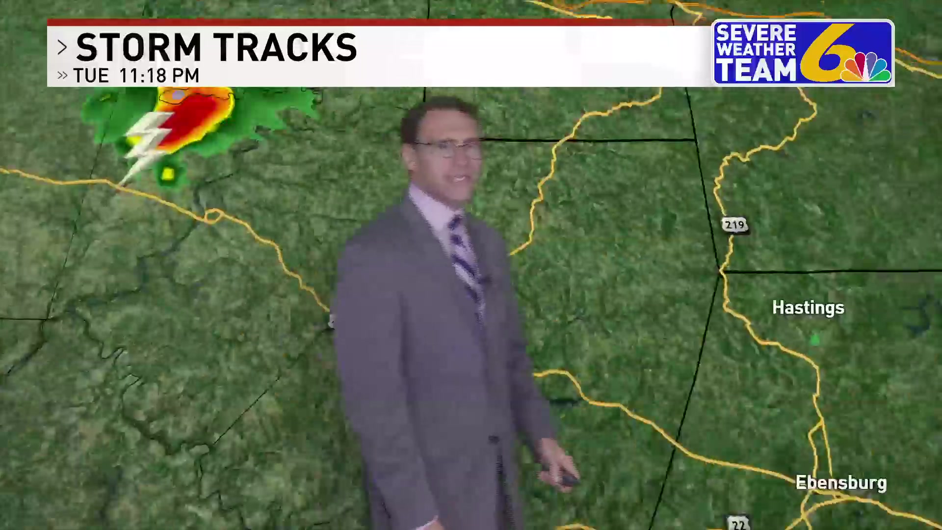 WJAC weather: Shower and storm chances, flooding risk &mdash; July 8, 2026
