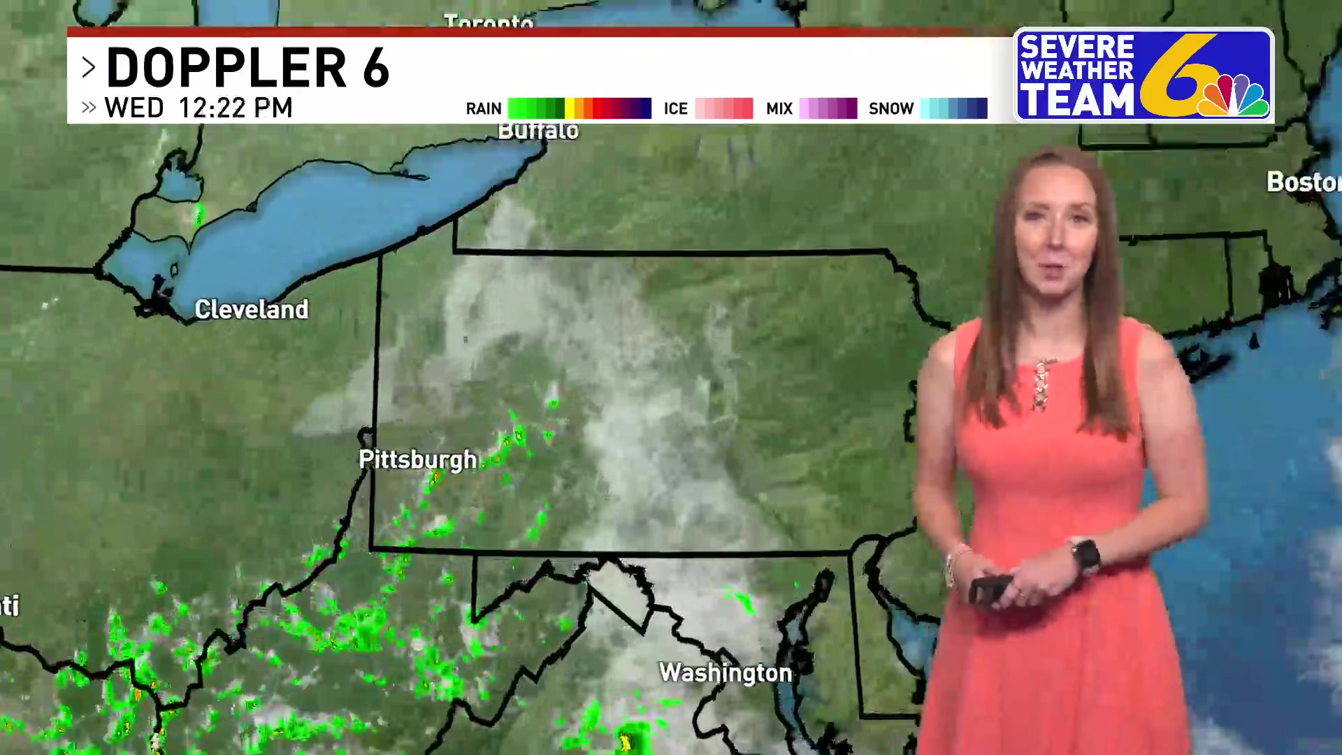 WJAC weather: Daily shower and storm chances, flooding risk &mdash; July 8, 2026