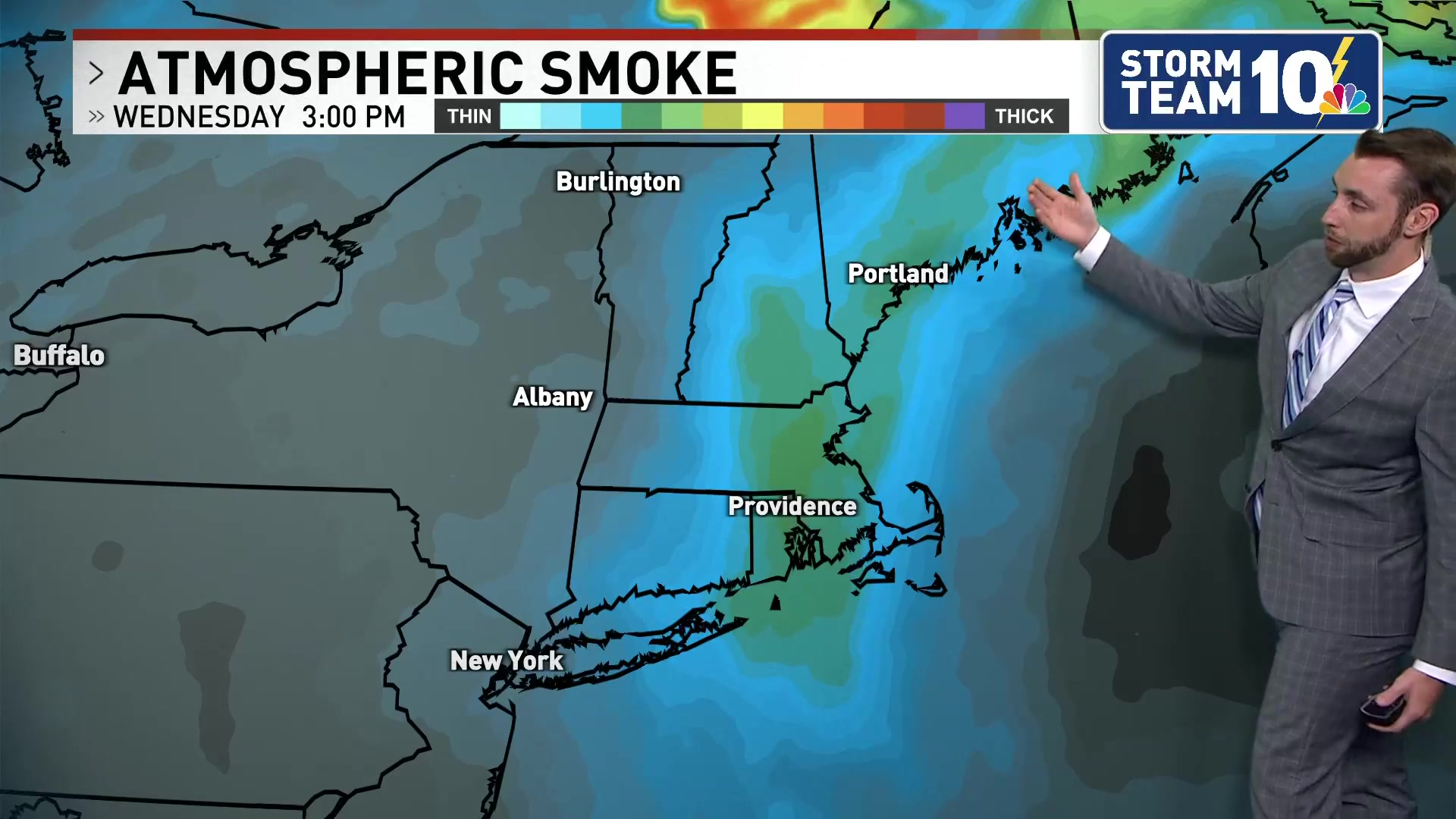 Southern New England weather: Sunshine, low 80s, heat and humidity &mdash; July 8, 2026