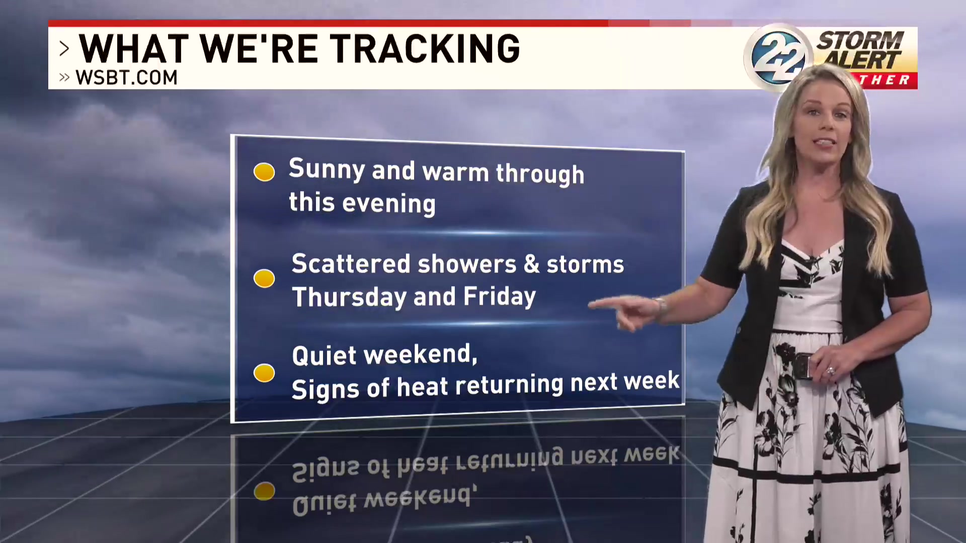 South bend weather: Partly sunny, air quality alert &mdash; July 8, 2026