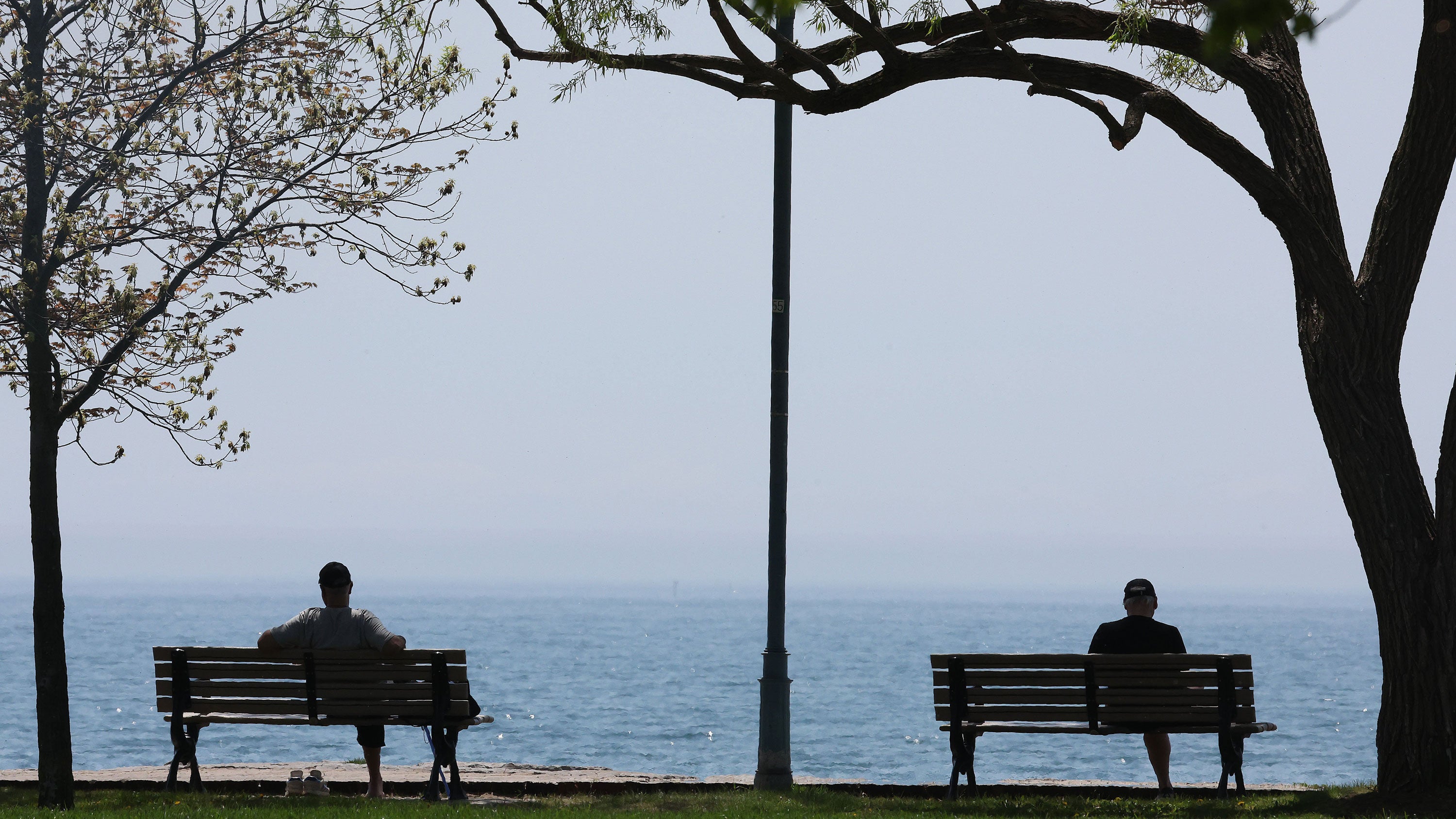 Warm weather had Torontonians not at work enjopying the weather at the beach on May 19, 2026.