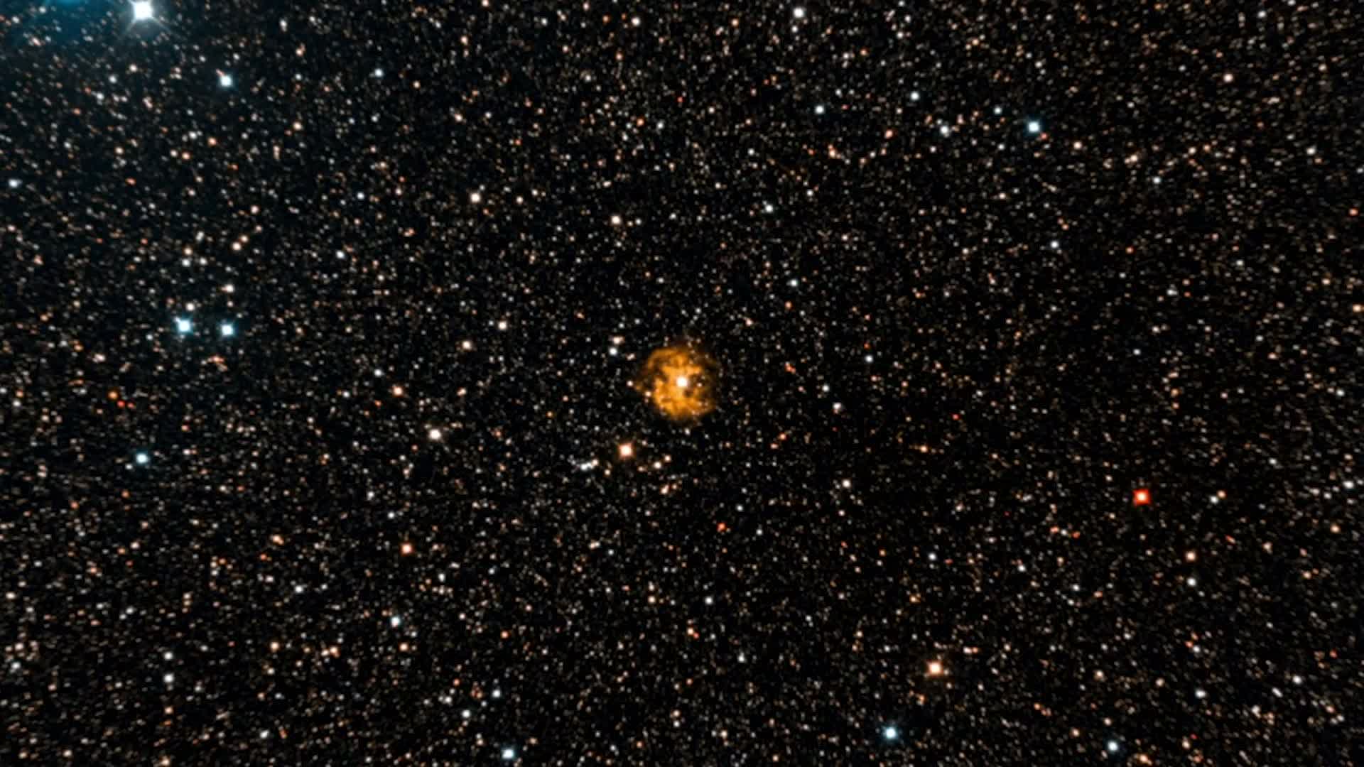 Webb Telescope Captures Star Before It Goes Supernova