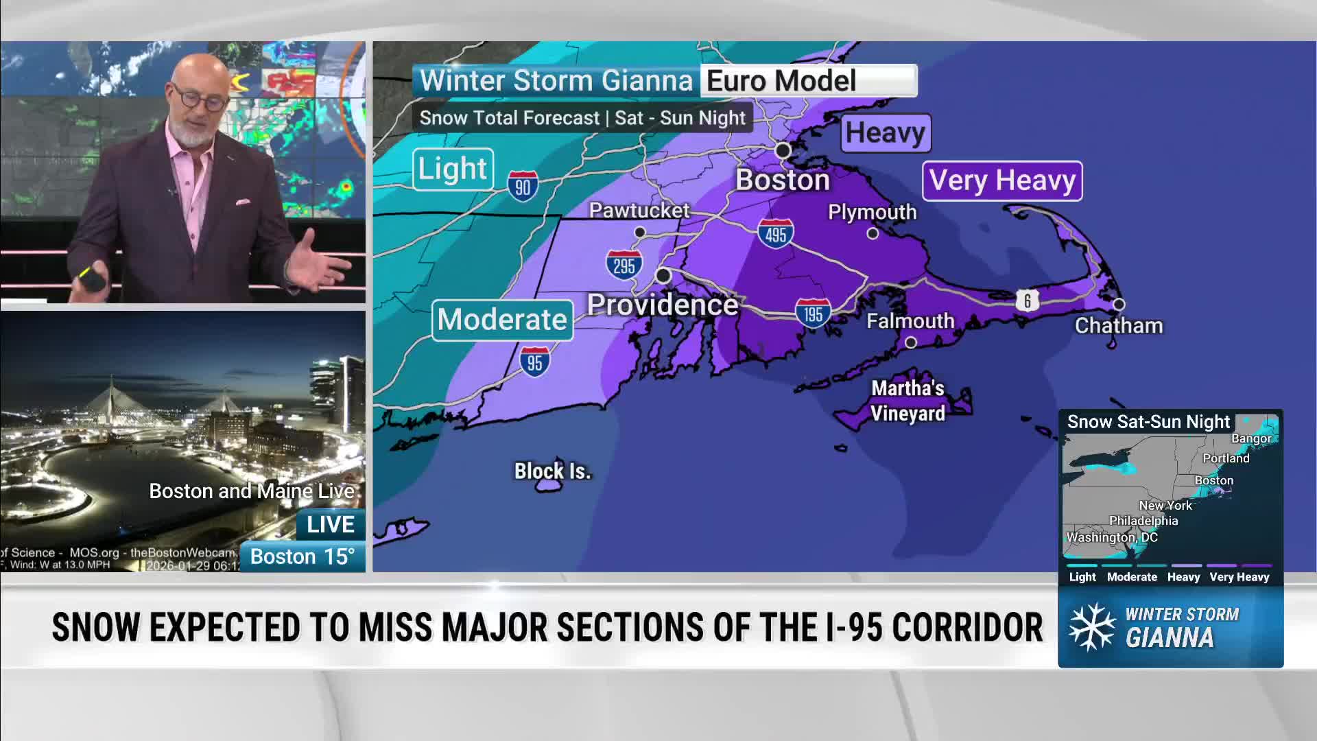 Weekend Nor&rsquo;easter Could Clip Northeast With Wind, Snow