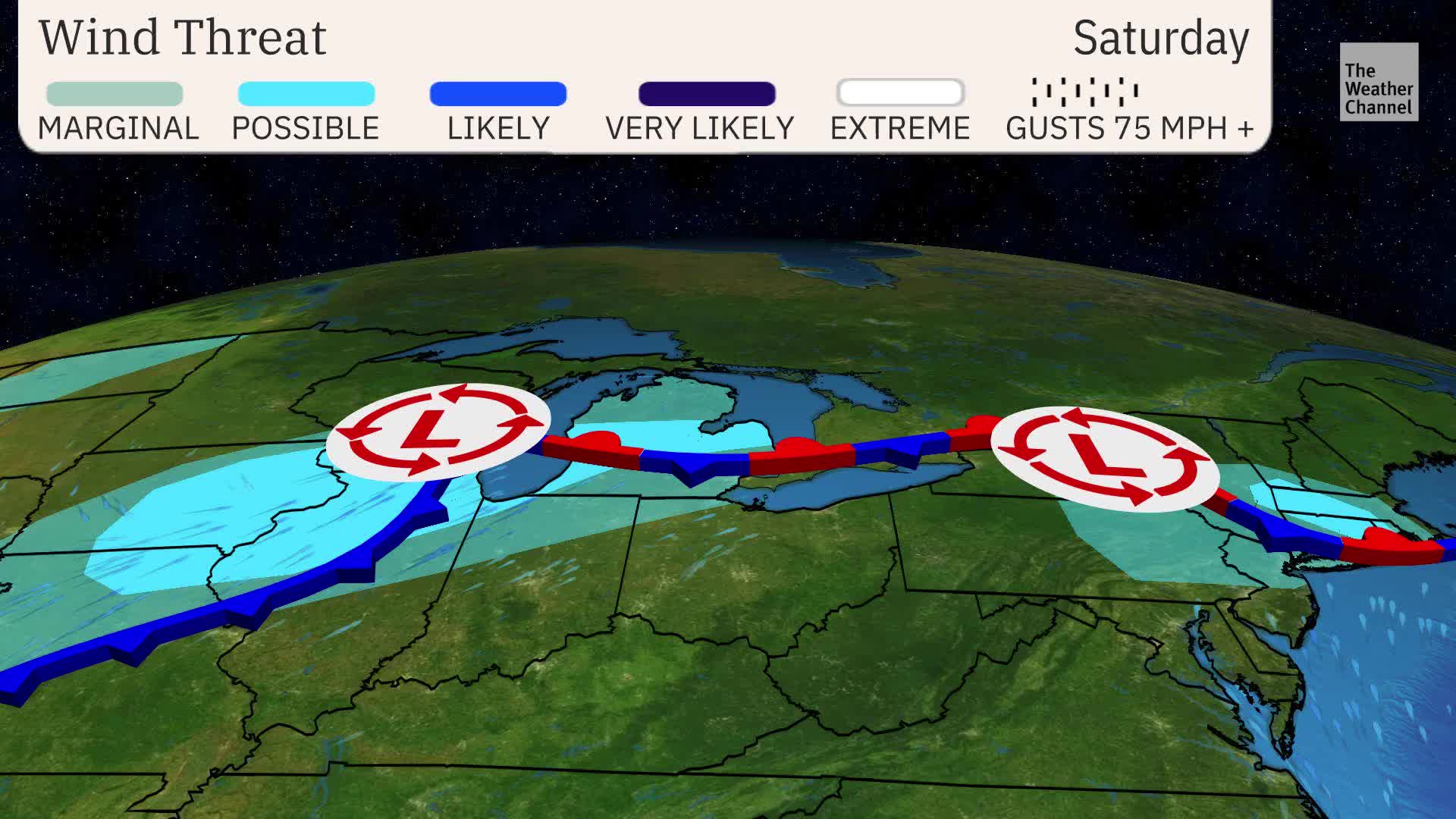 Weekend Severe, Flood Threat For Midwest, Northeast