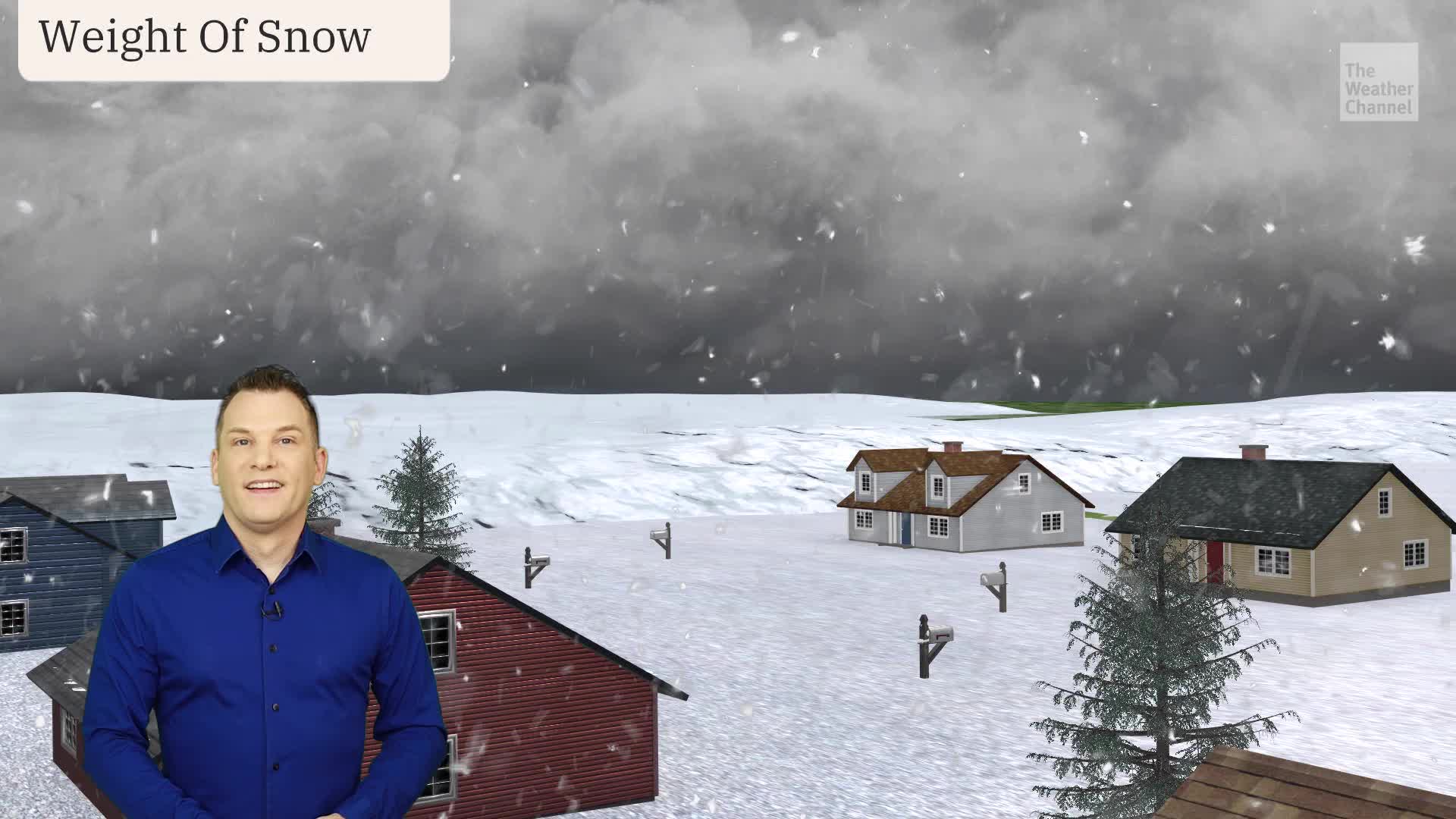 Weight Of Snow Can Add Up Quickly Depending On Moisture