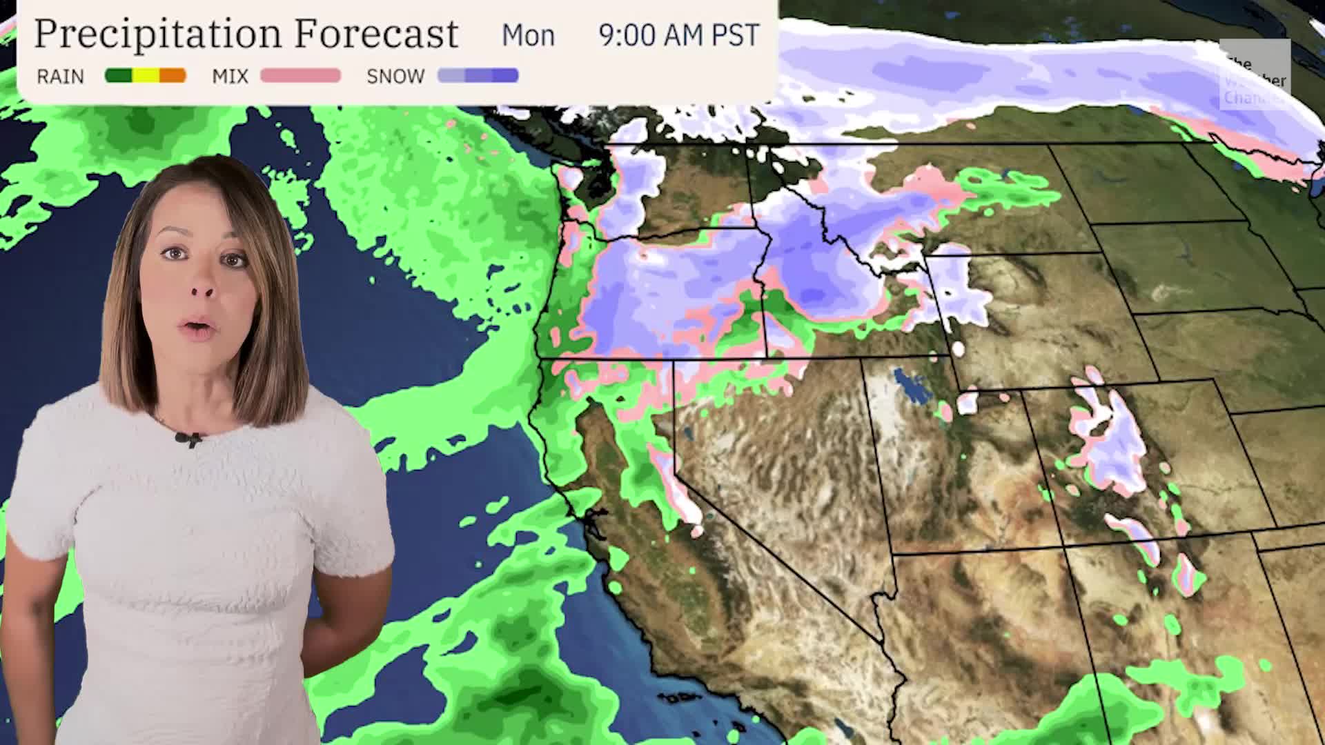 Western Winter Storm Brings Heavy Mountain Snow