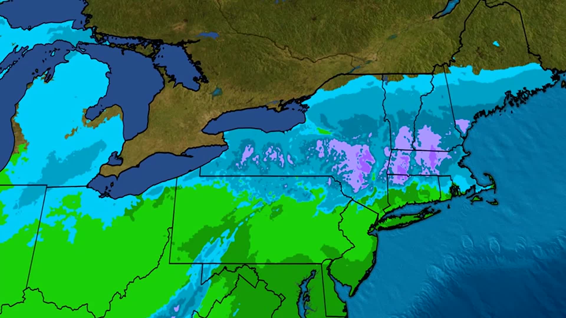 Wet Weekend For The Northeast