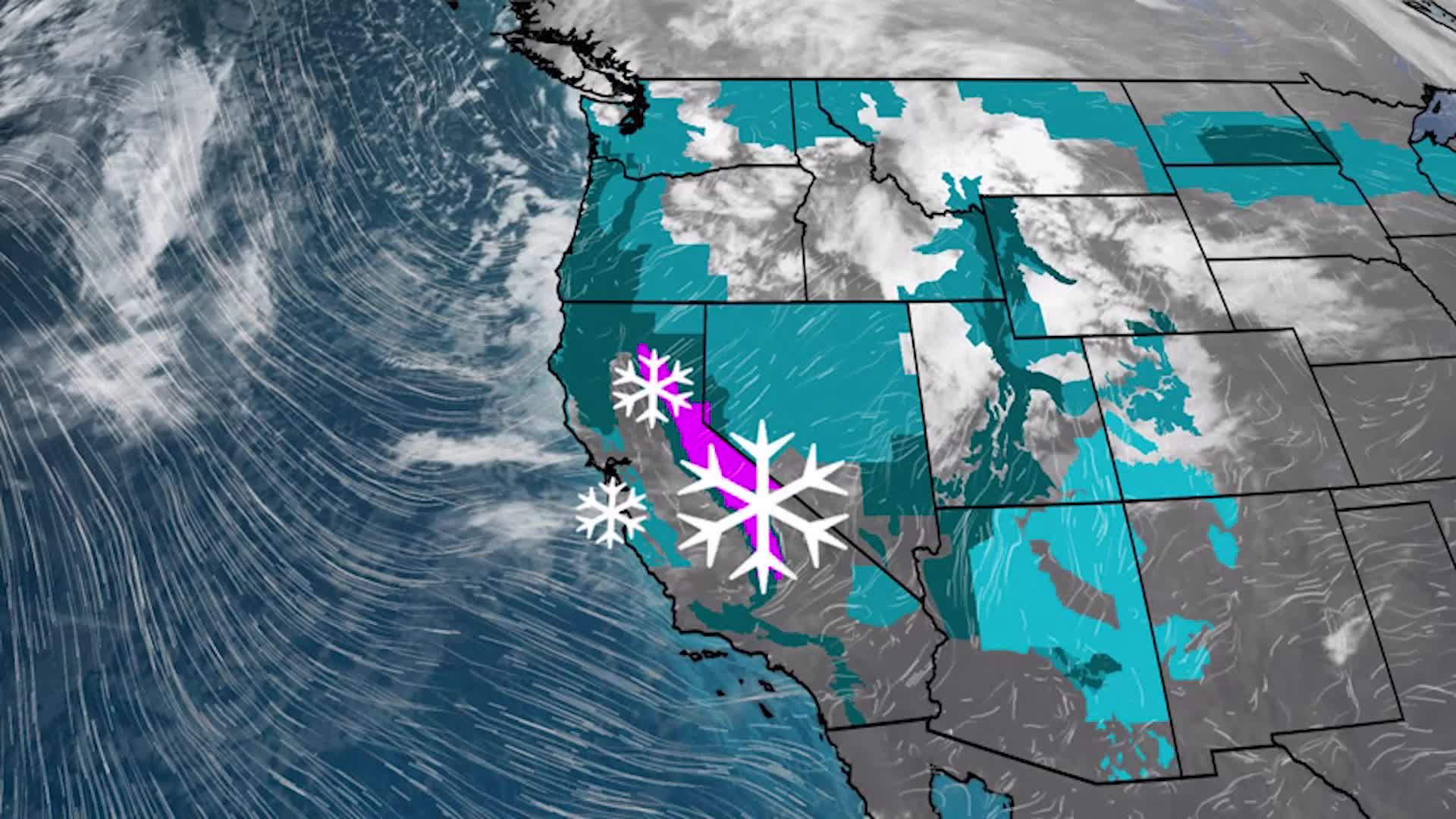 When Winter Storm's Rain, Snow Will End For California