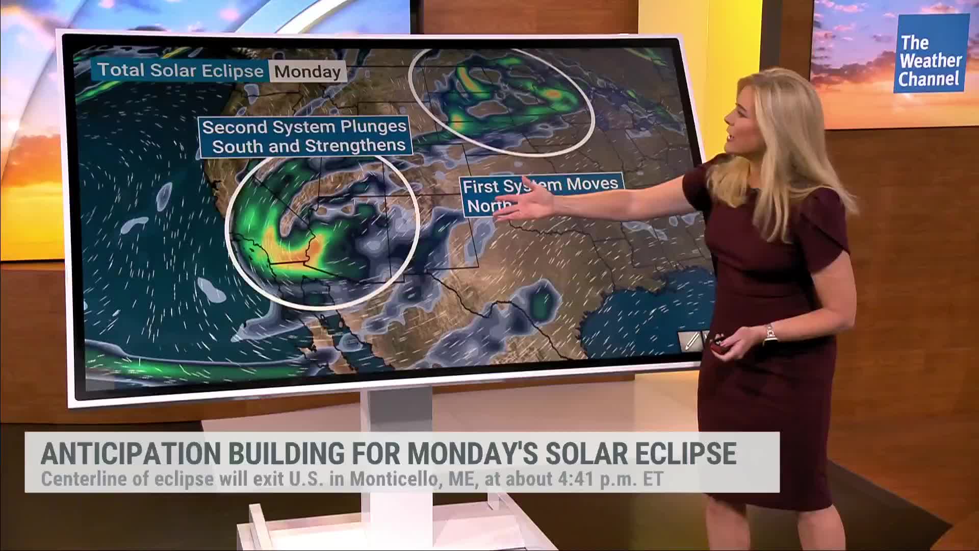 Where Clouds Could Get In The Way For The Solar Eclipse