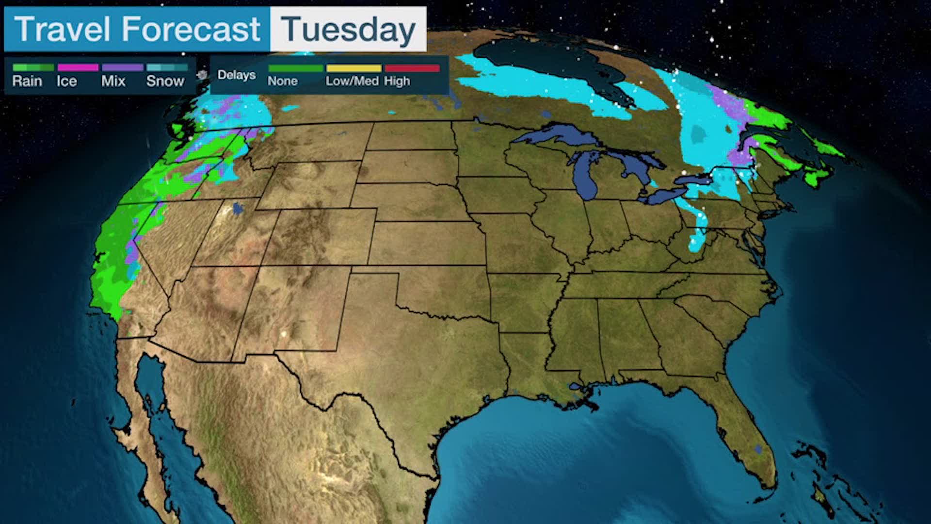 Where Will Travel Delays Be This Week?