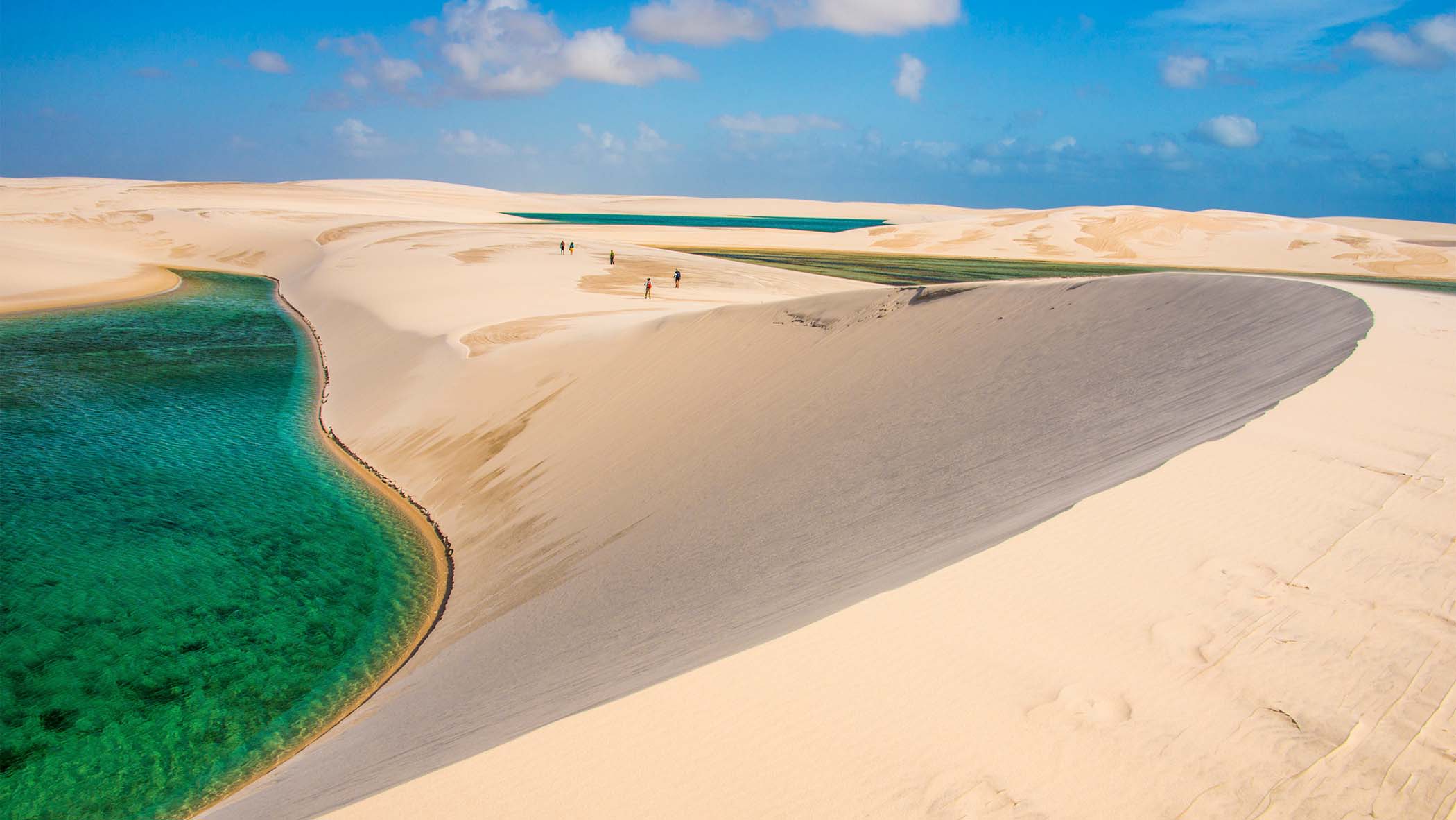 dunes and water