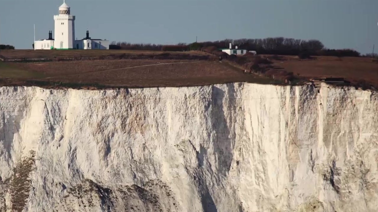 White Cliffs of Dover Are Eroding
