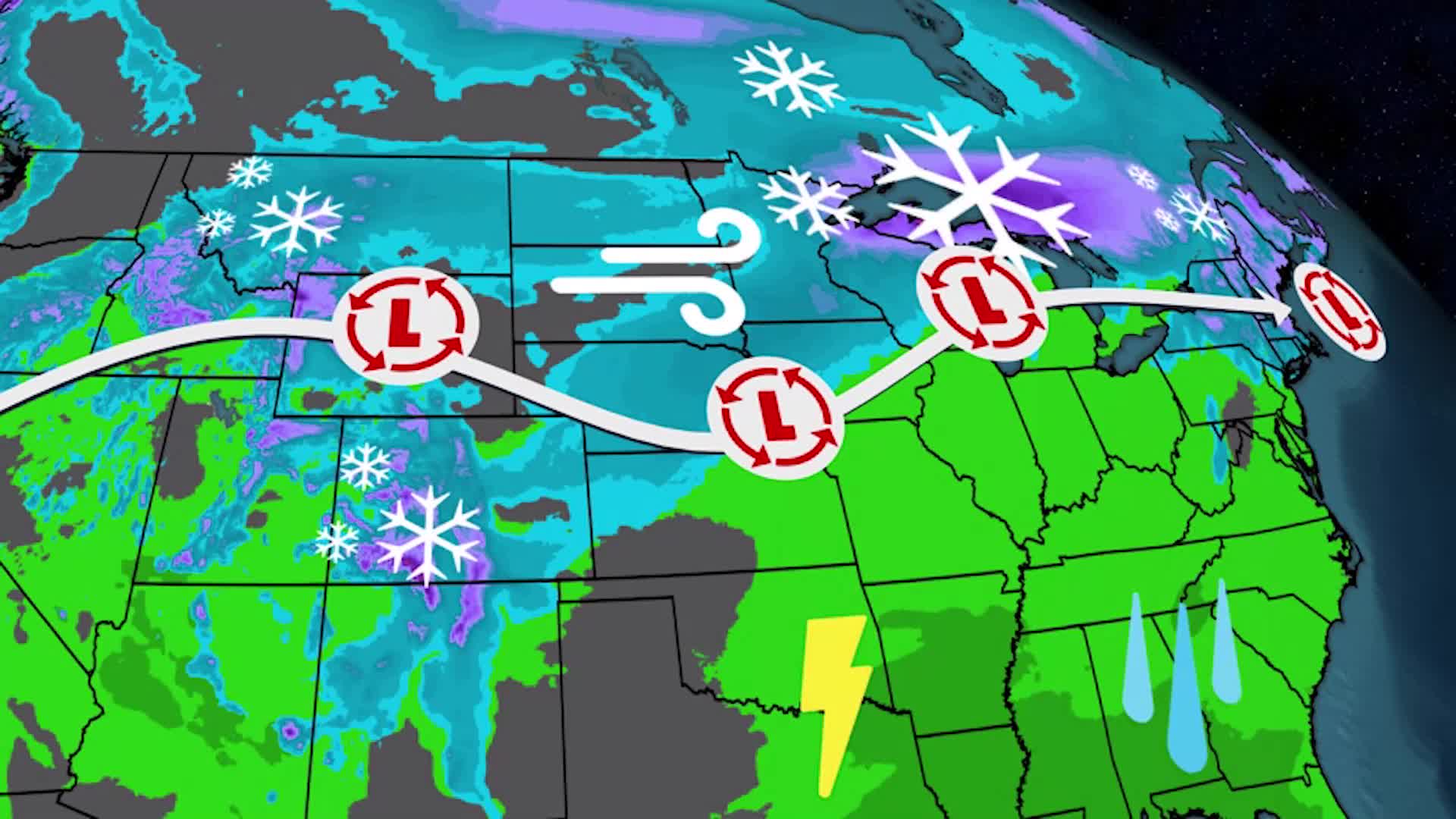 Who Could See More Snow As Next Winter Storm Tracks Into Central U.S.
