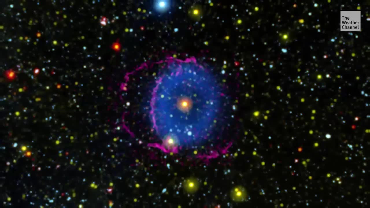 Why Is Distant Star Surrounded by Ultraviolet Ring? Mystery Solved