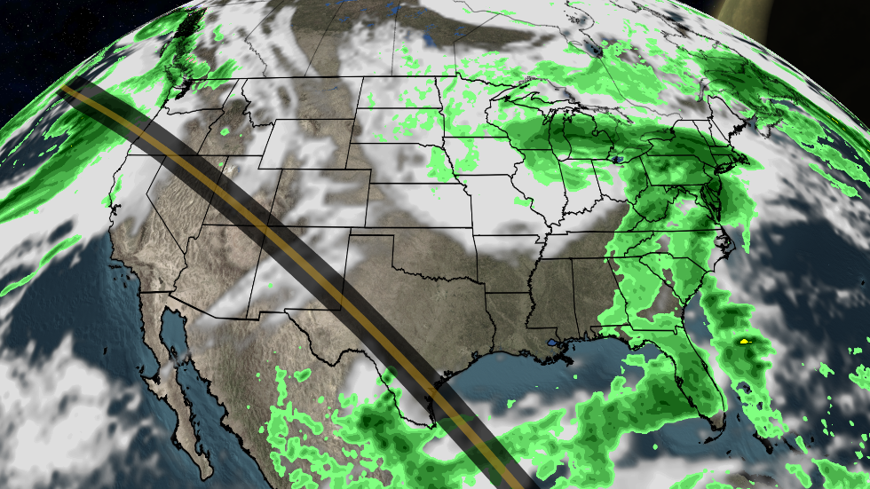 Will You Have A Clear View Of the Solar Eclipse?