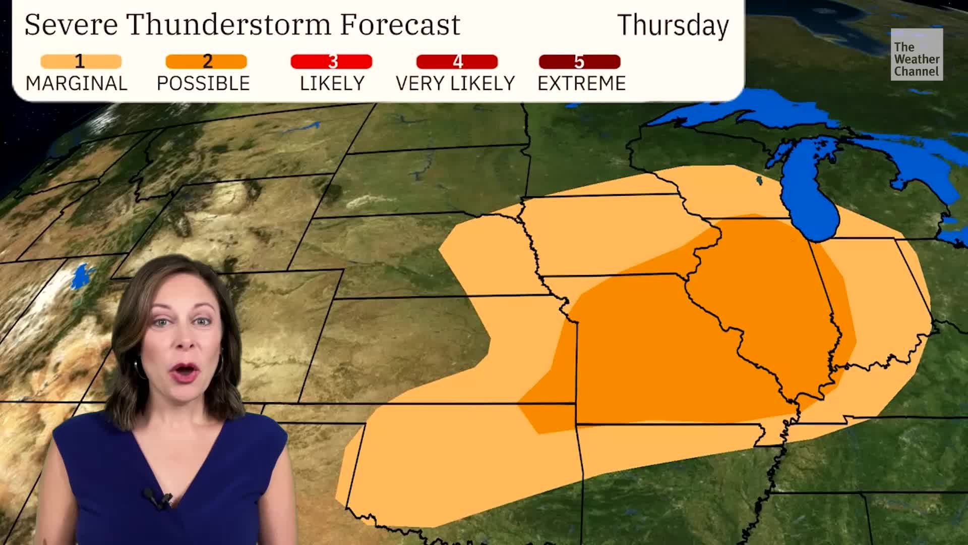 Wind, Hail, Tornado, Flood Threat For Midwest Thursday