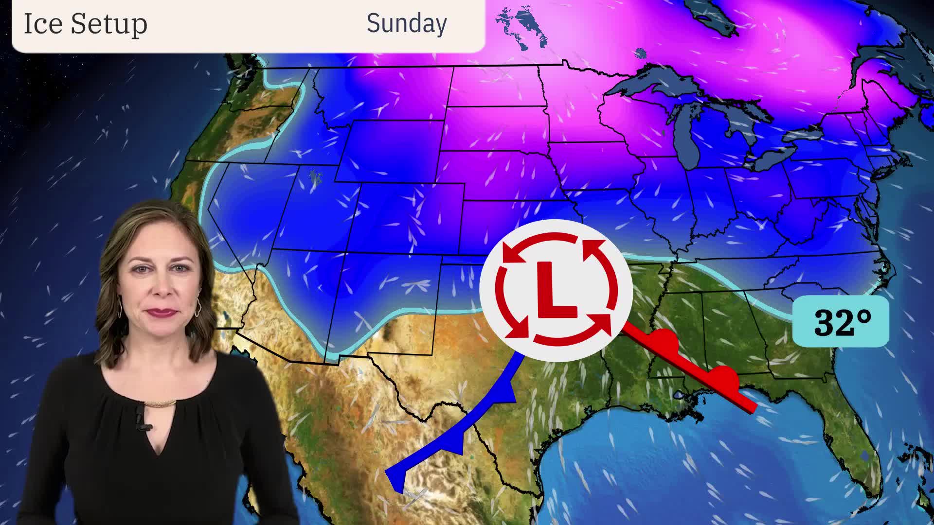 Winter Storm Blair To Coat Parts Of Central US With Ice