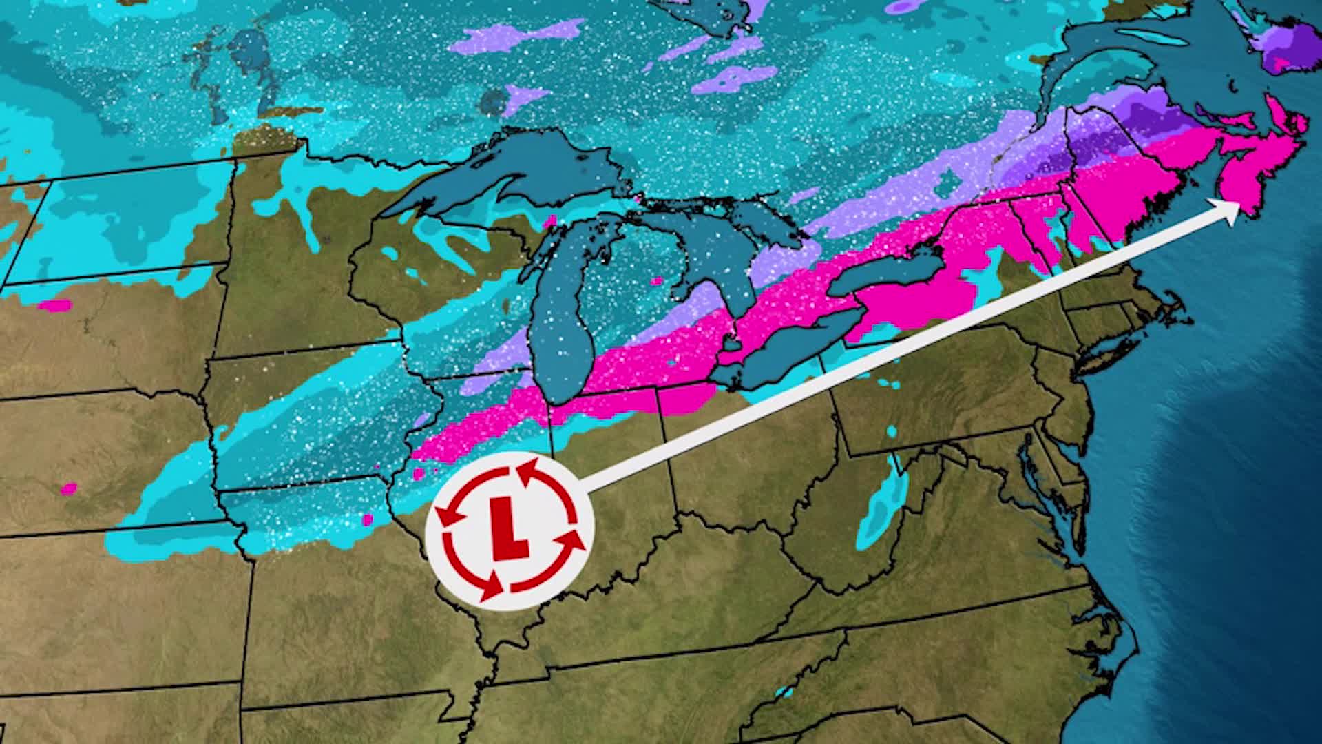 Winter Storm Bringing Snow, Ice To Great Lakes Region